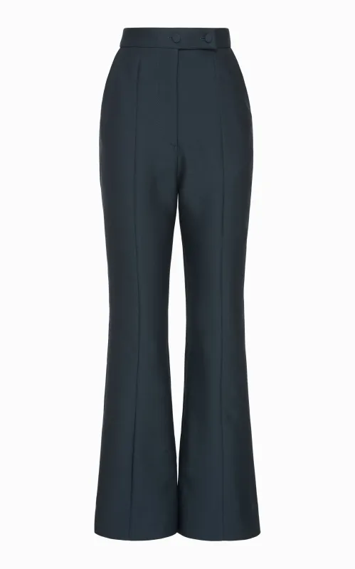 Lettini Crop Flare Pant | Seagrass made by STUDIO AMELIA