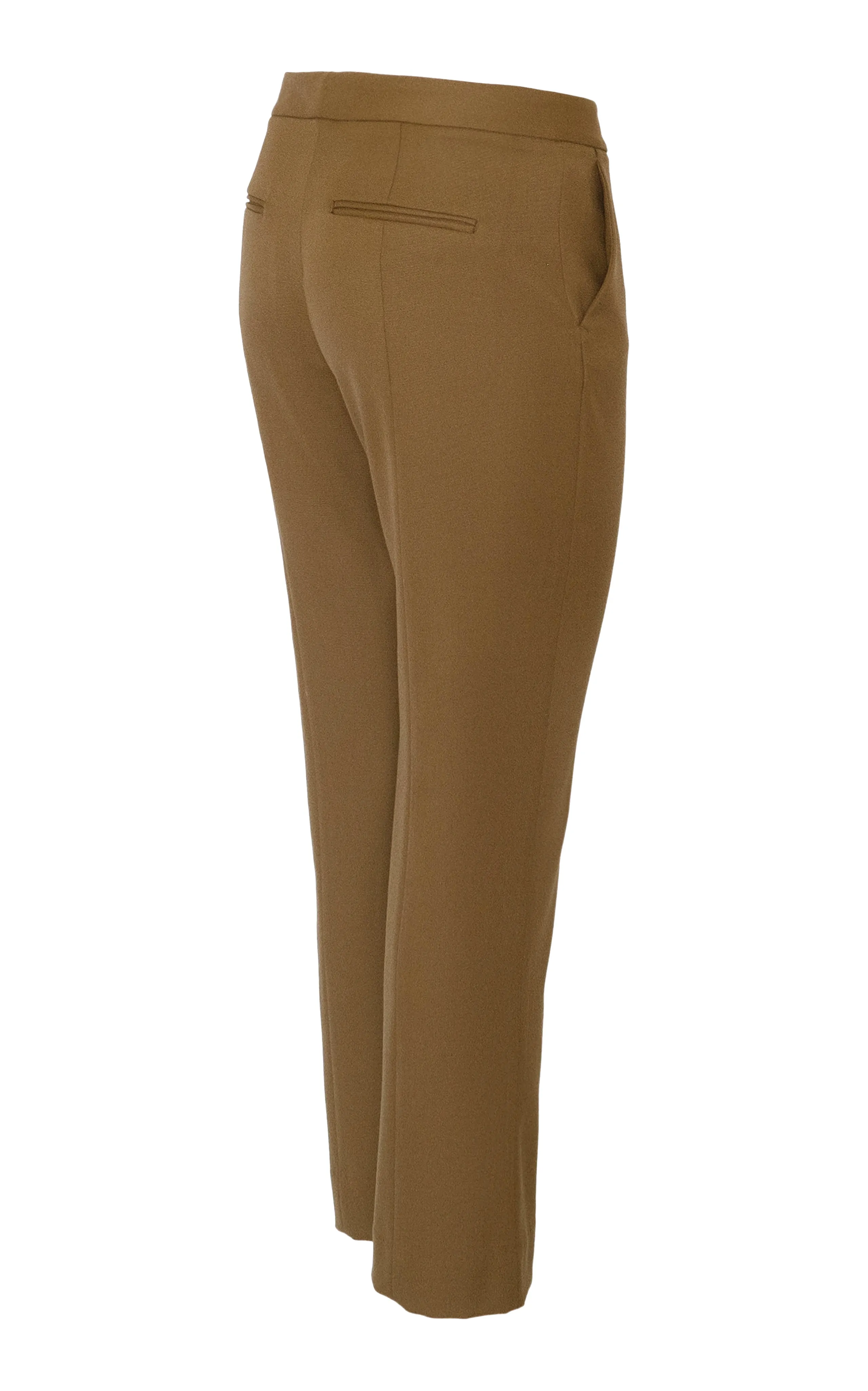 Crop Slim Pant | Almond sold by STUDIO AMELIA product image thumbnail 3