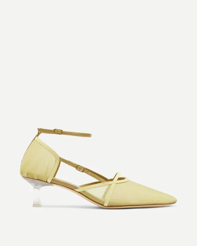 Ophelia 50 Heel | Biscuit made by STUDIO AMELIA