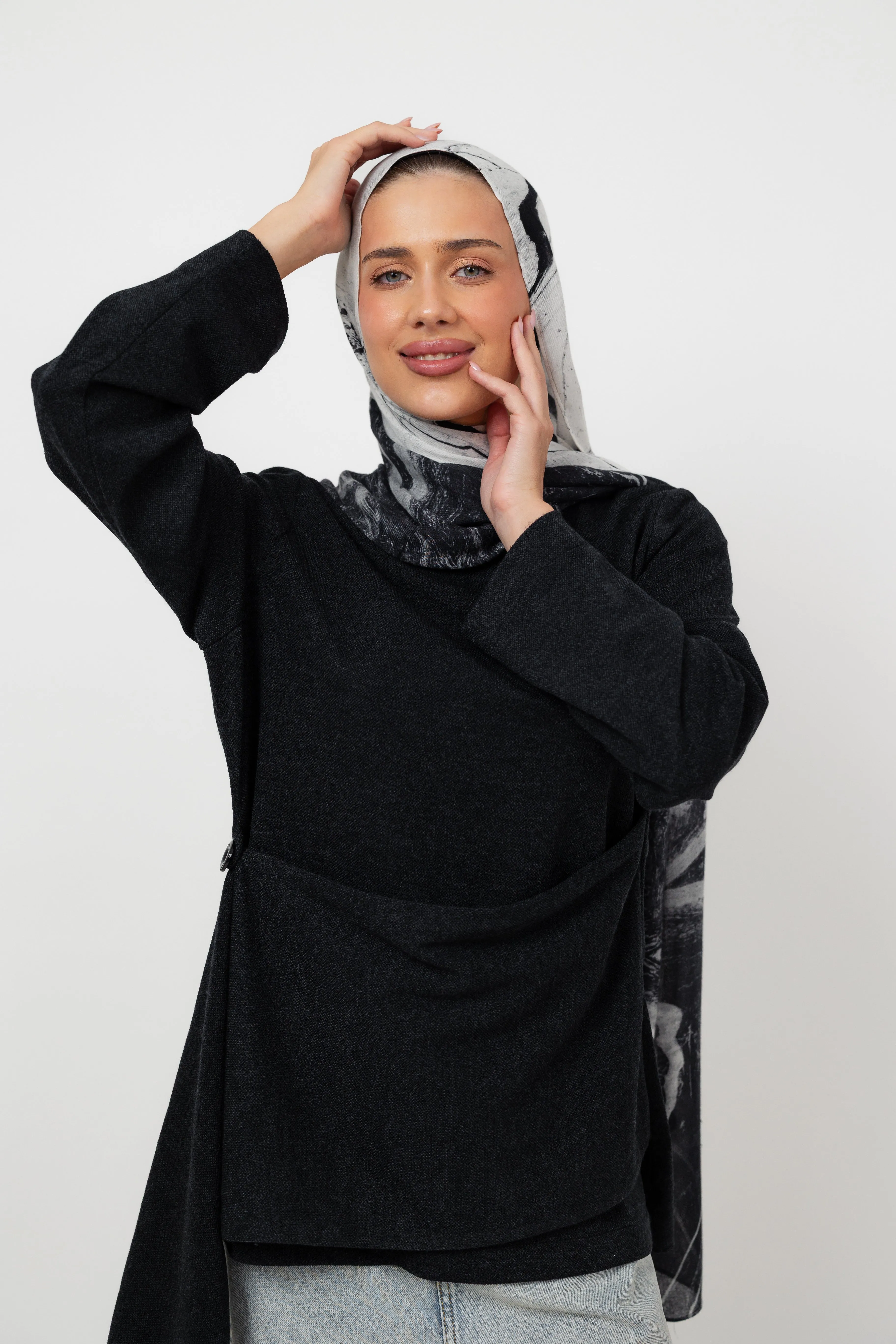 Layer up Top in Black sold by Jude product image thumbnail 5