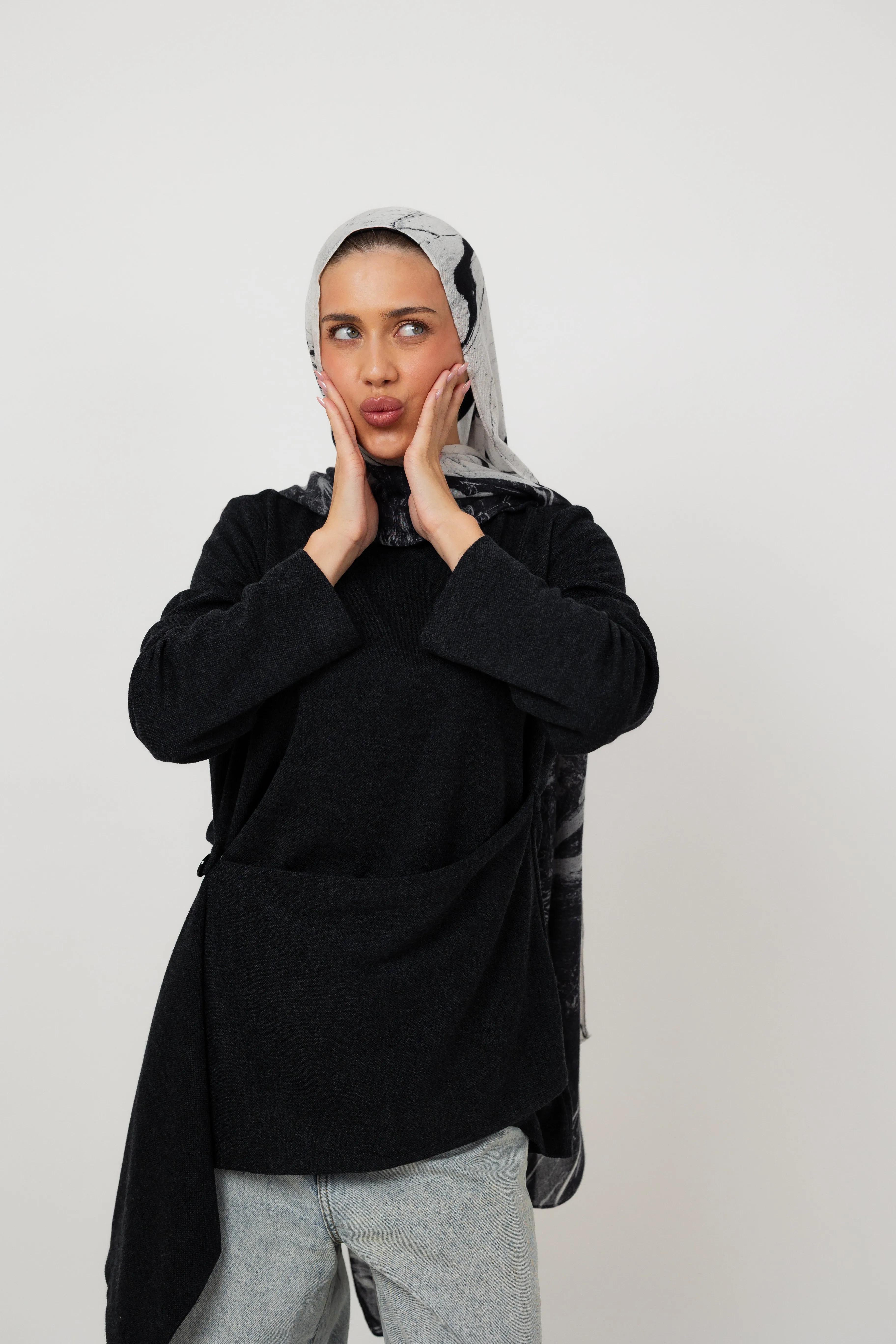 Layer up Top in Black sold by Jude product image thumbnail 2