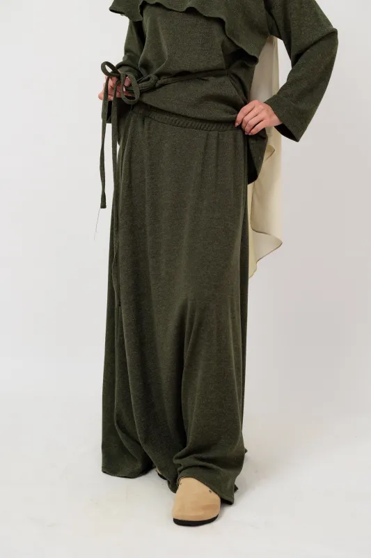 Autumn Skirt in Olive made by Jude