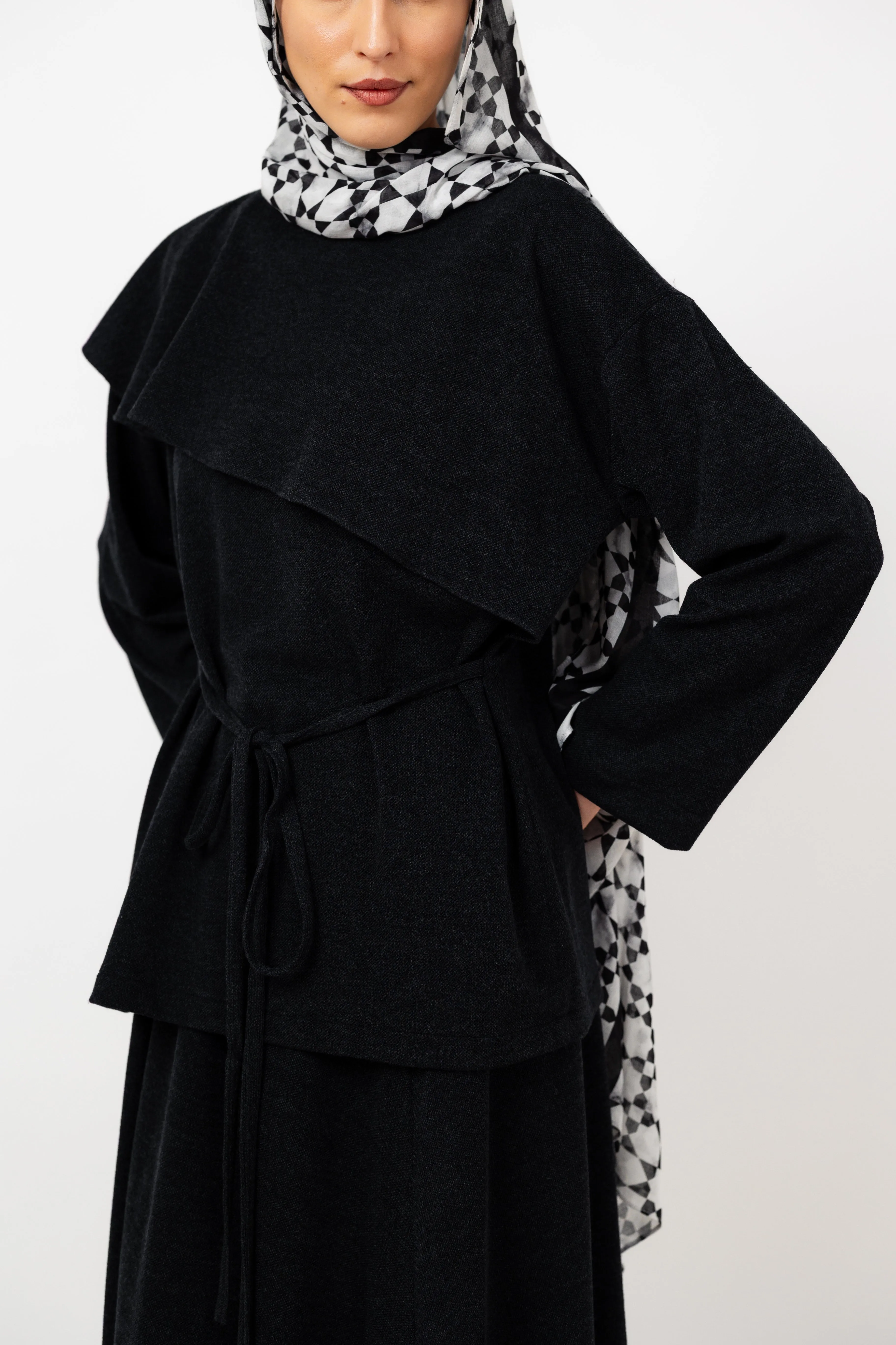 Dove Scarf top in Black sold by Jude product image thumbnail 2