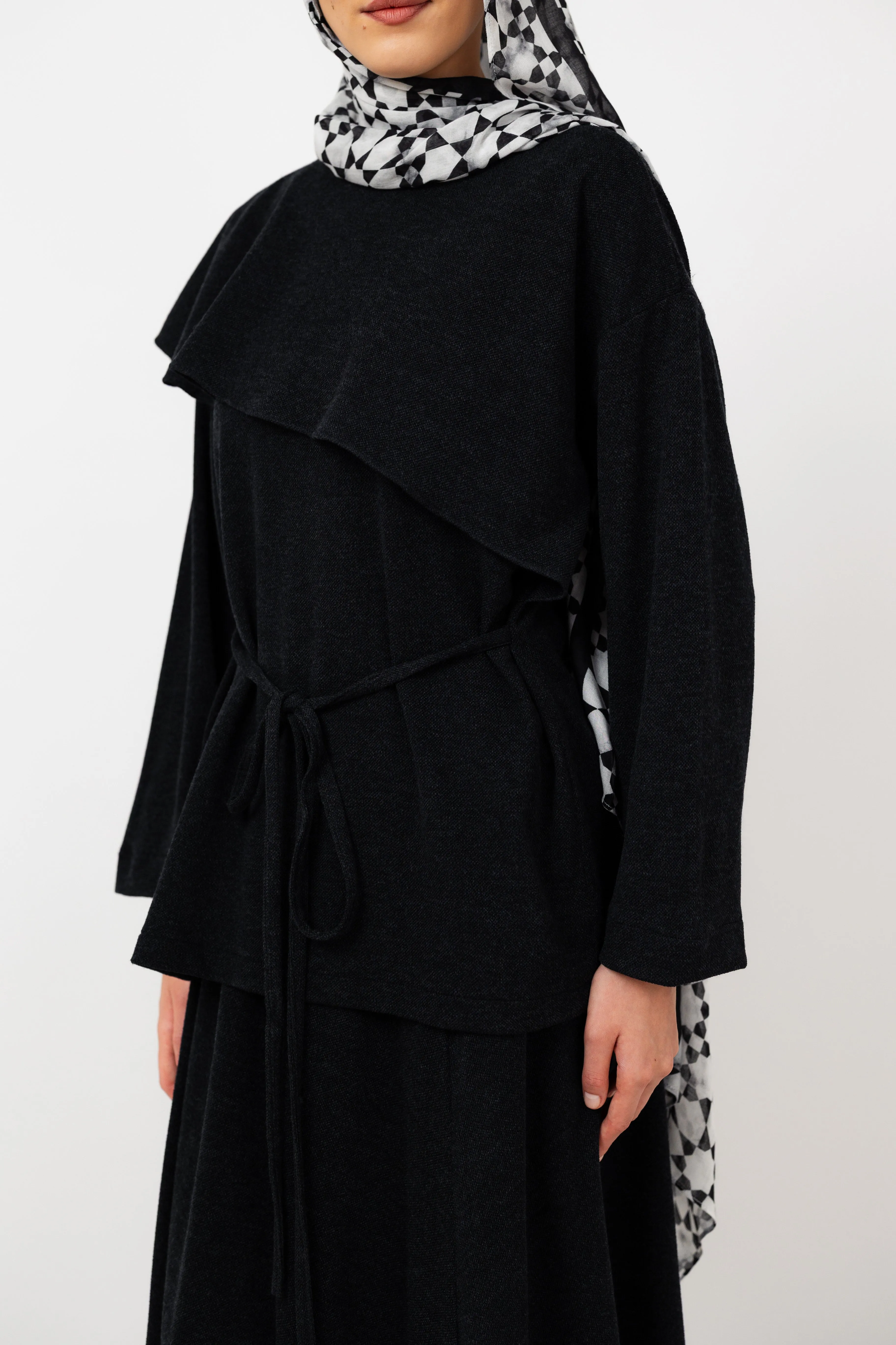 Dove Scarf top in Black sold by Jude product image thumbnail 3