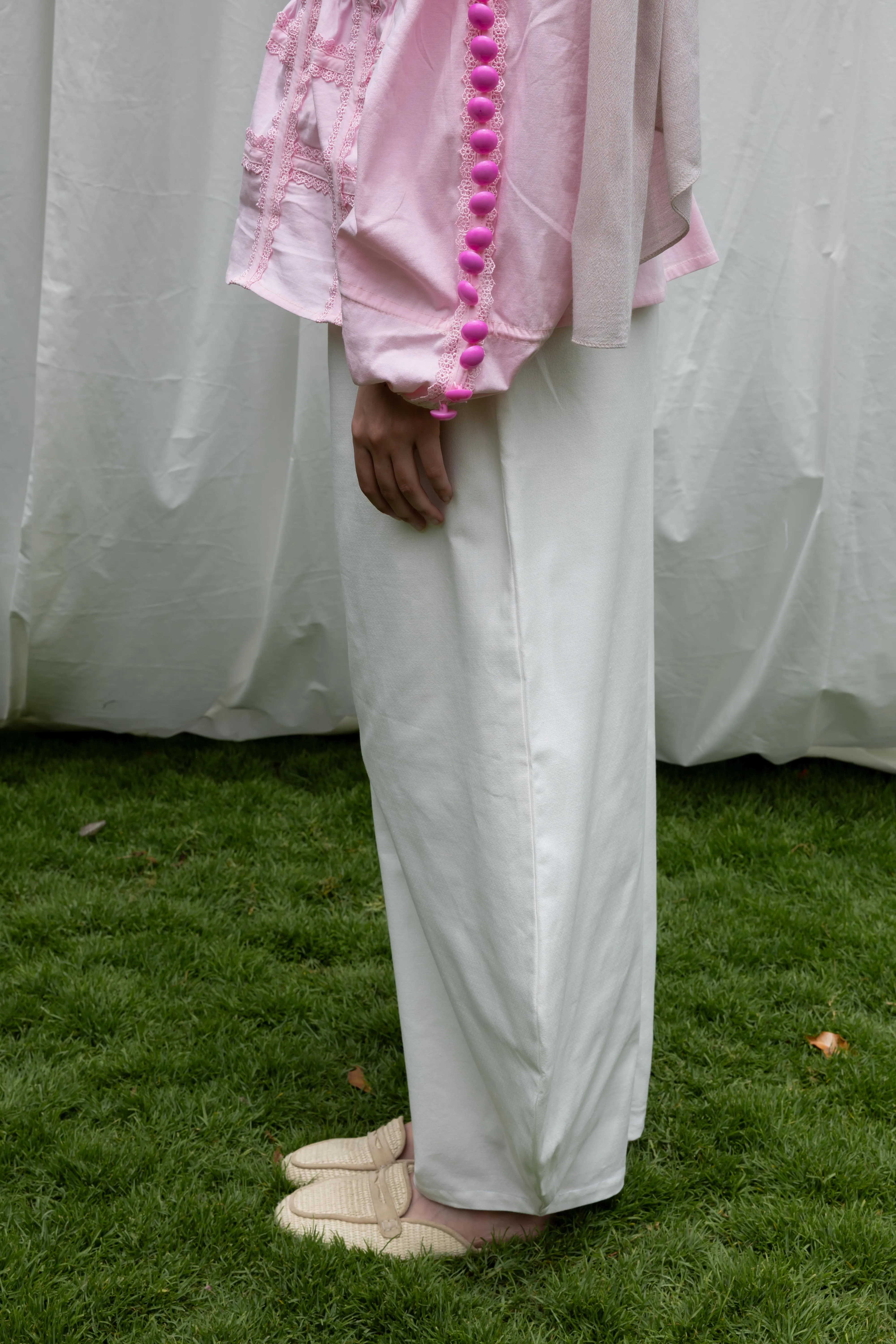 Summer Barrel pants in White sold by Jude product image thumbnail 4
