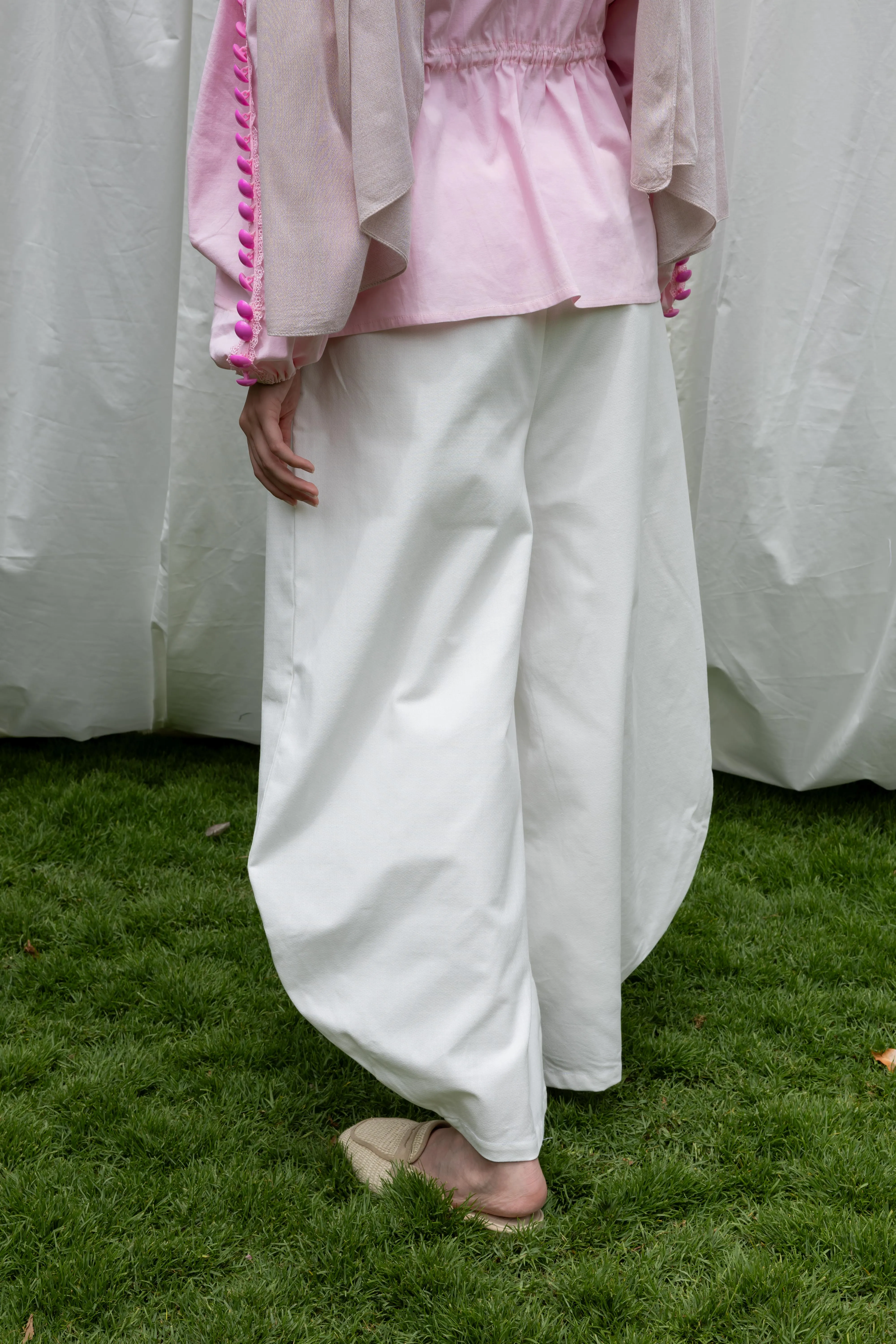 Summer Barrel pants in White sold by Jude product image thumbnail 5