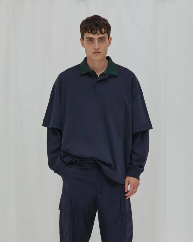 ZACK - DOUBLE SLEEVE POLO made by DARKPARK