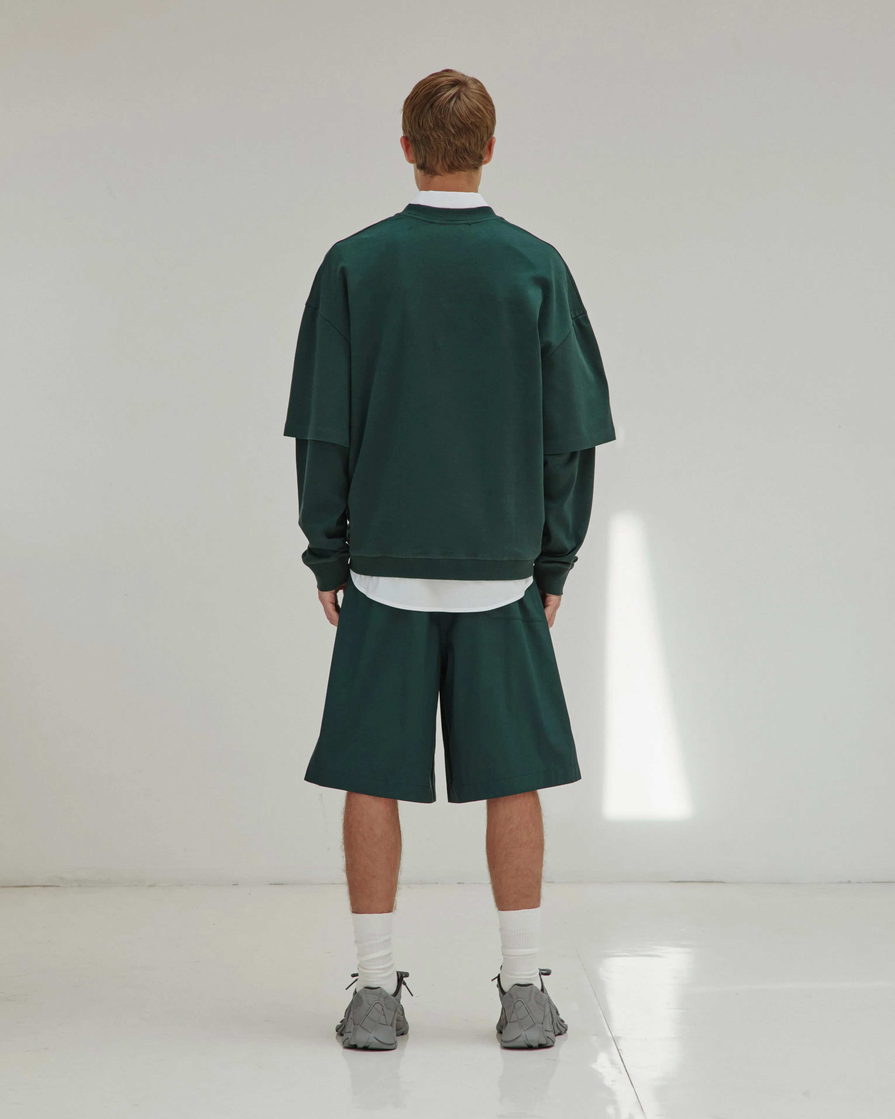 TROY - DOUBLE SLEEVE TEE sold by DARKPARK product image thumbnail 3