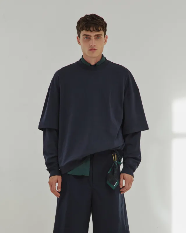 TROY - DOUBLE SLEEVE TEE made by DARKPARK