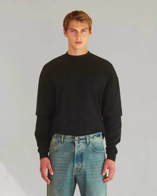 TROY - DOUBLE SLEEVE TEE made by DARKPARK