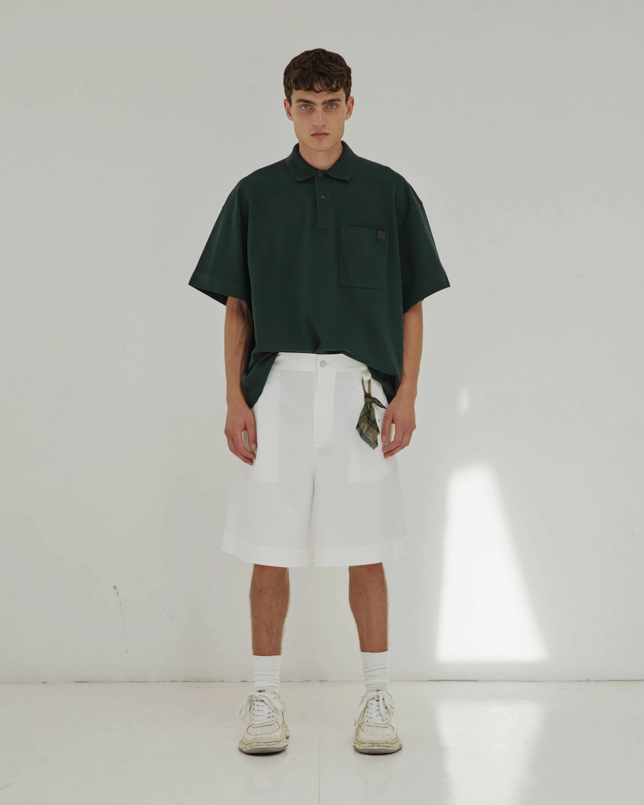 DENIS -WIDE-LEG SHORTS sold by DARKPARK