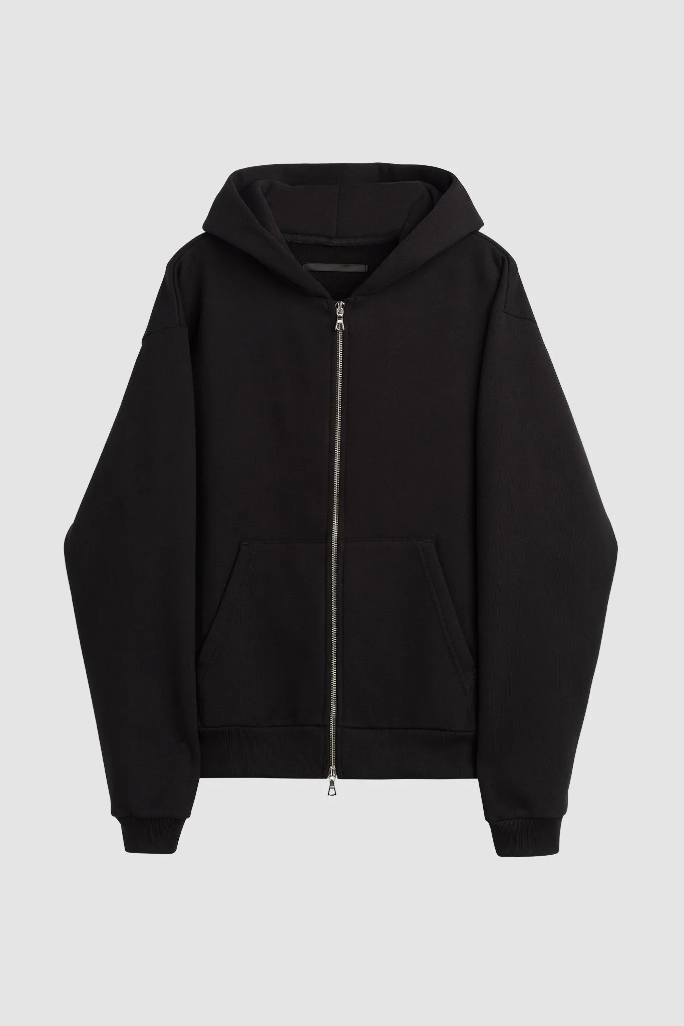 SOUVENIR FULL ZIP HOODIE / BLACK sold by UNI/FORM