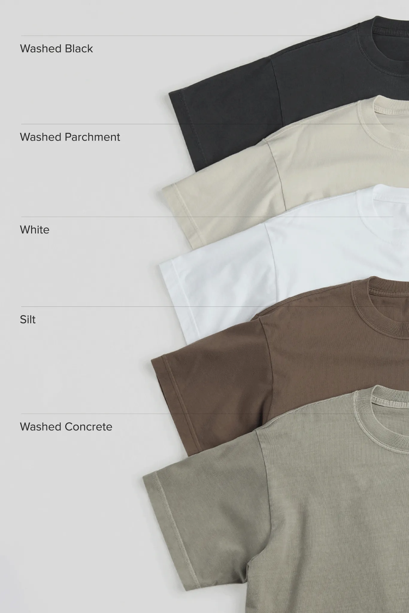 ARTIST TEE / WASHED PARCHMENT sold by UNI/FORM product image thumbnail 3