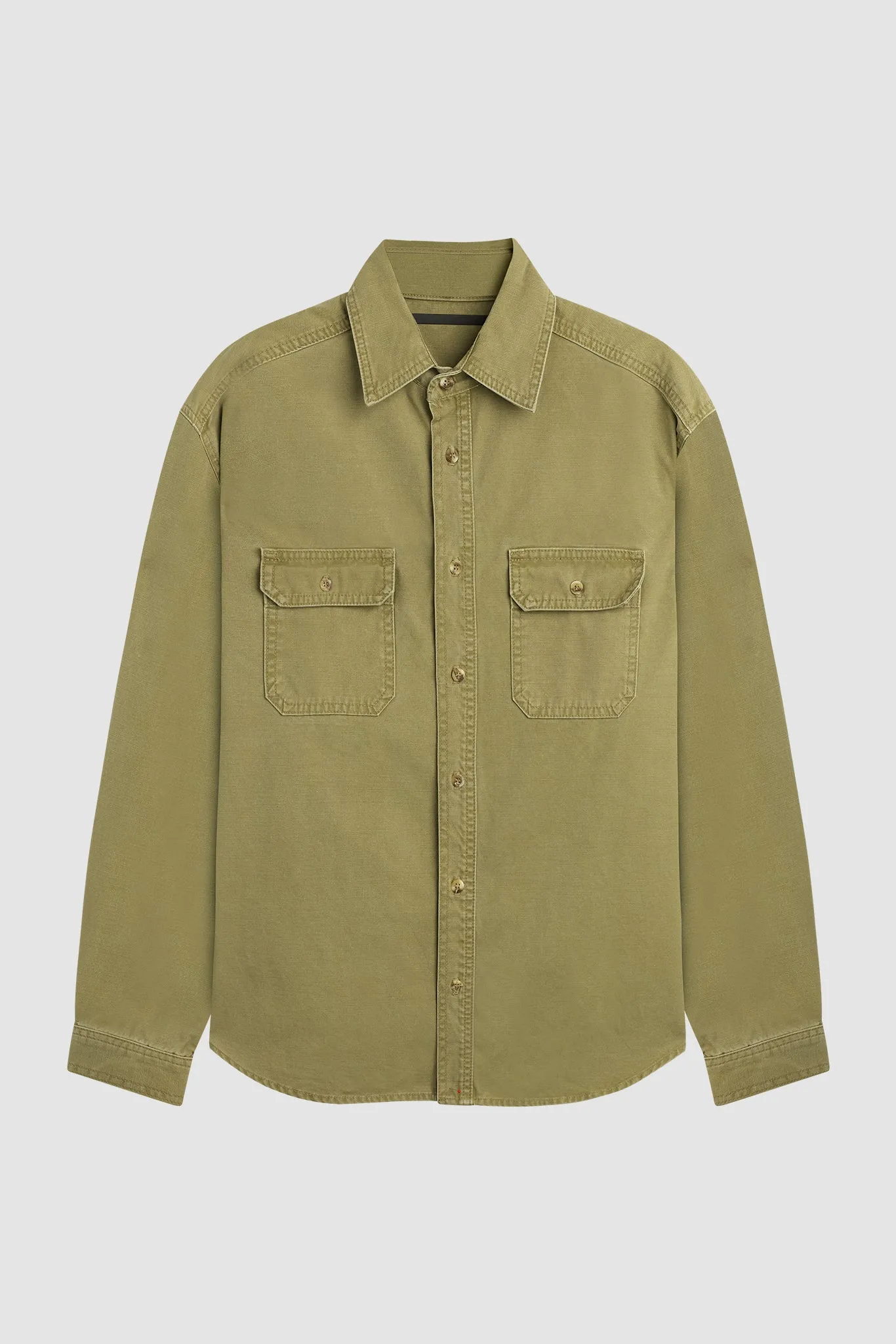 FOUNDRY WORK SHIRT / VINTAGE OLIVE sold by UNI/FORM