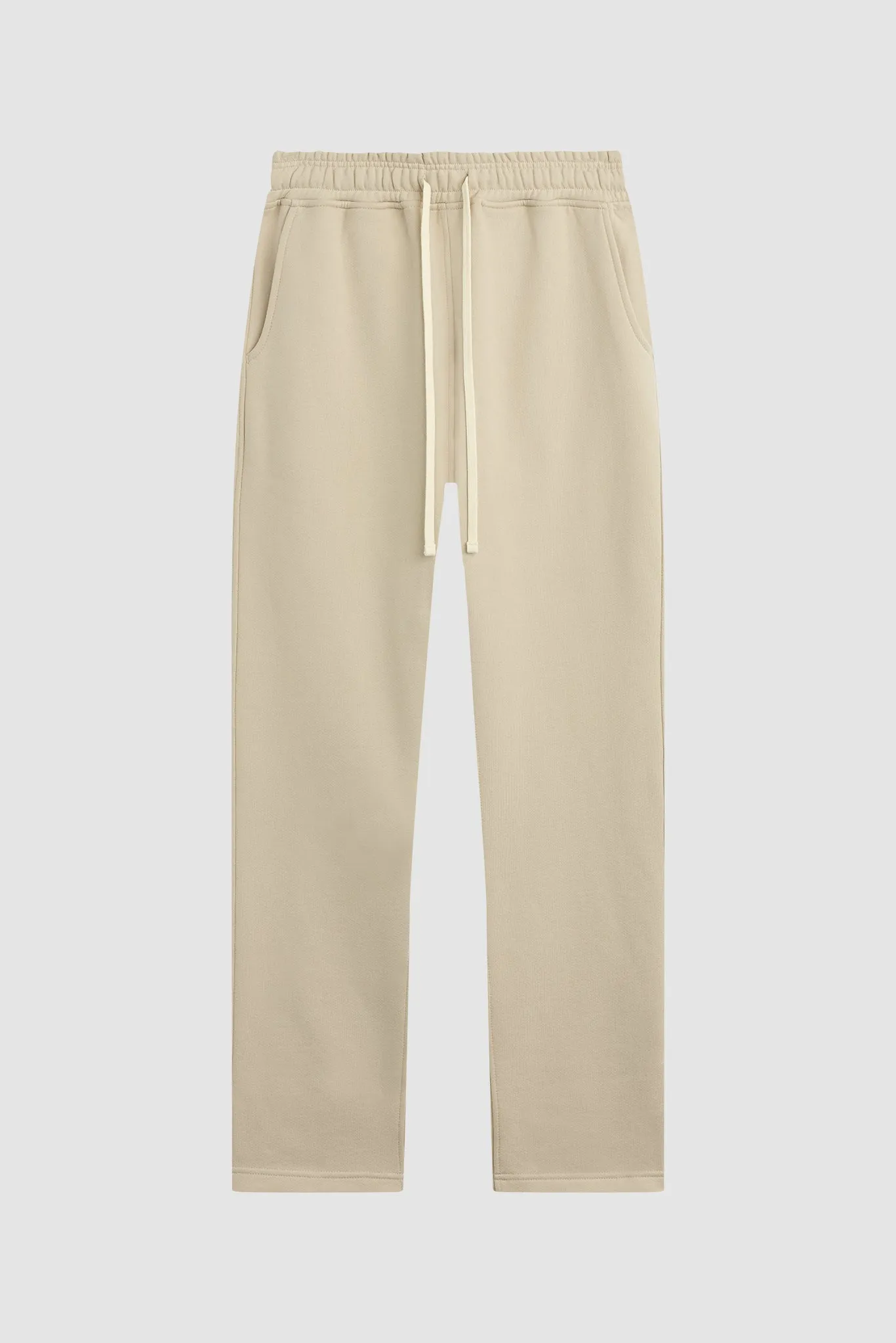 STRAIGHT LEG SWEATPANTS / SAND sold by UNI/FORM
