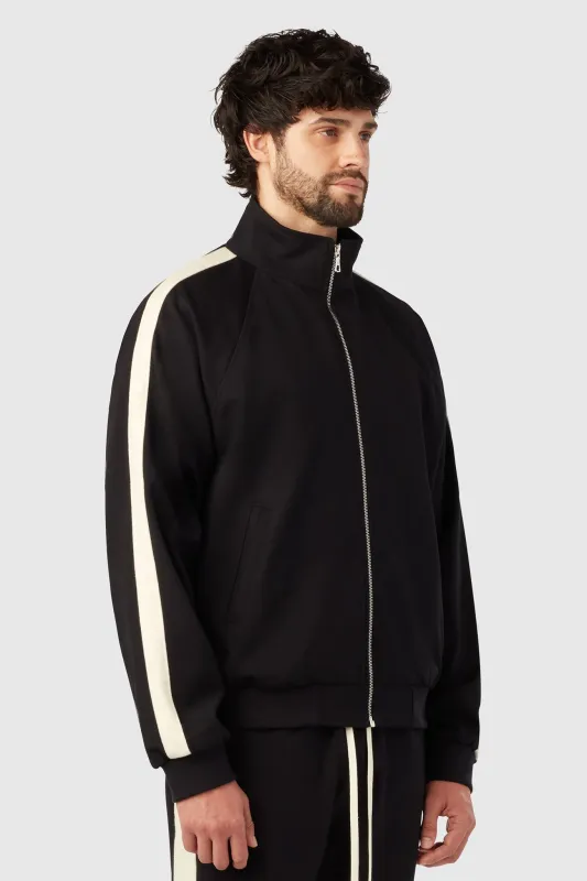 CARMEL TRACK JACKET / BLACK made by UNI/FORM