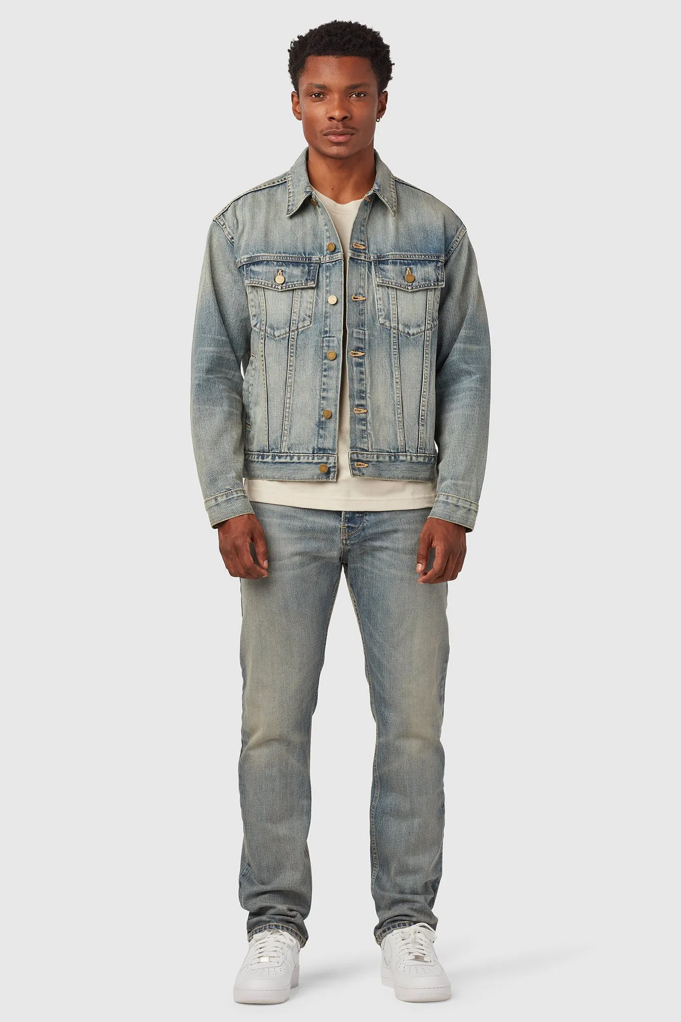 RELAXED TYPE III TRUCKER JACKET / DUNE sold by UNI/FORM product image thumbnail 5