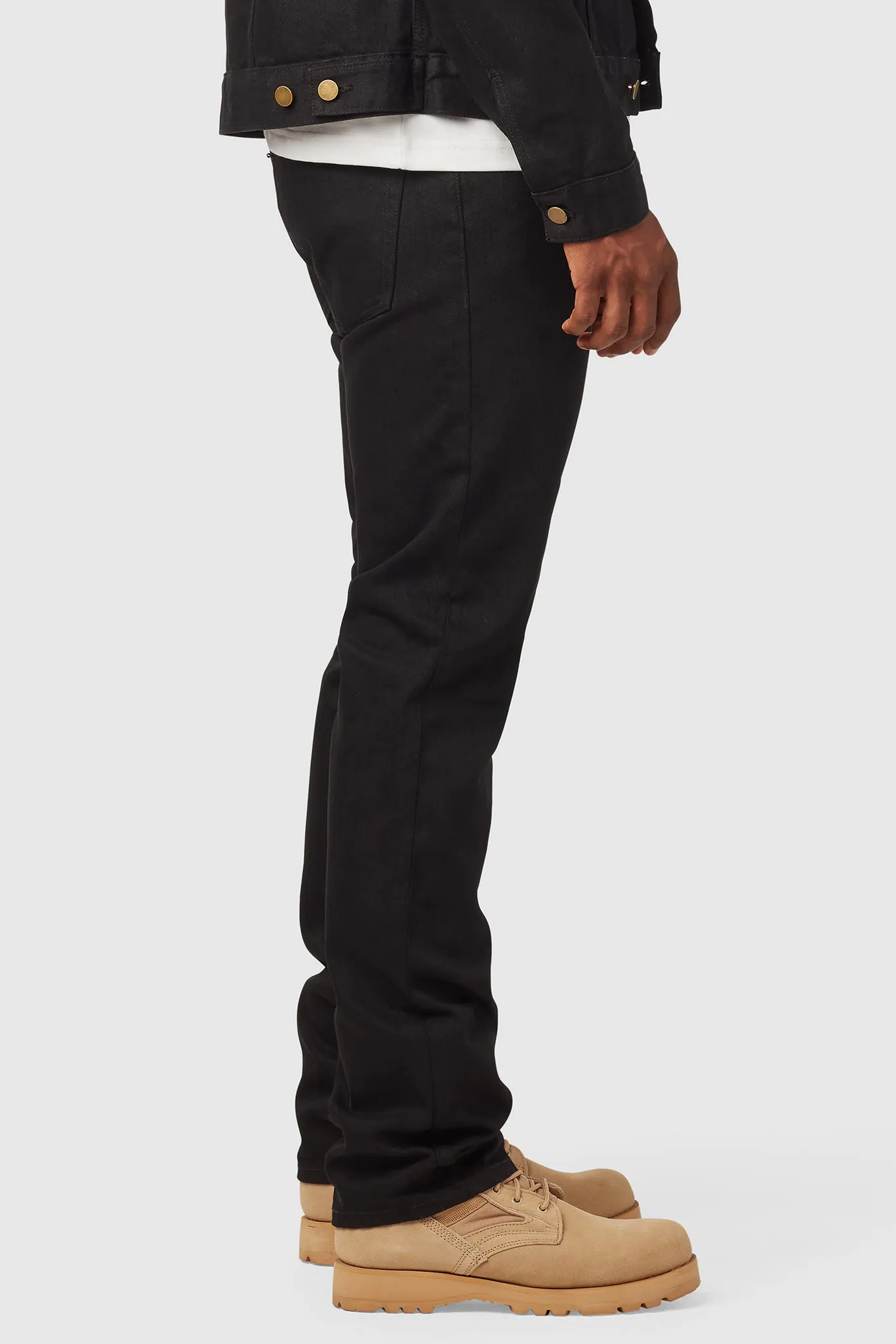 DILLON STRAIGHT FIT DENIM / BLACK RINSE sold by UNI/FORM product image thumbnail 4