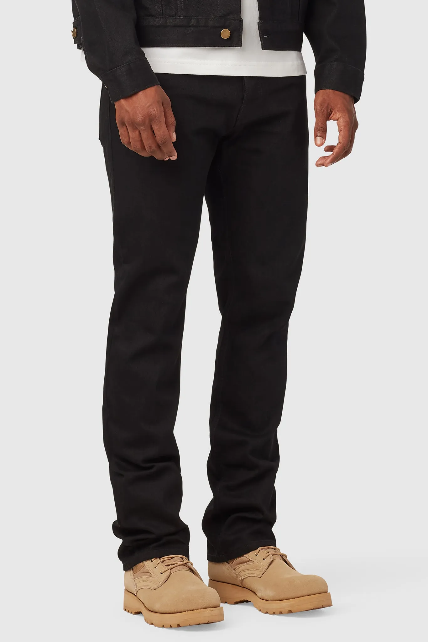 DILLON STRAIGHT FIT DENIM / BLACK RINSE sold by UNI/FORM product image thumbnail 3