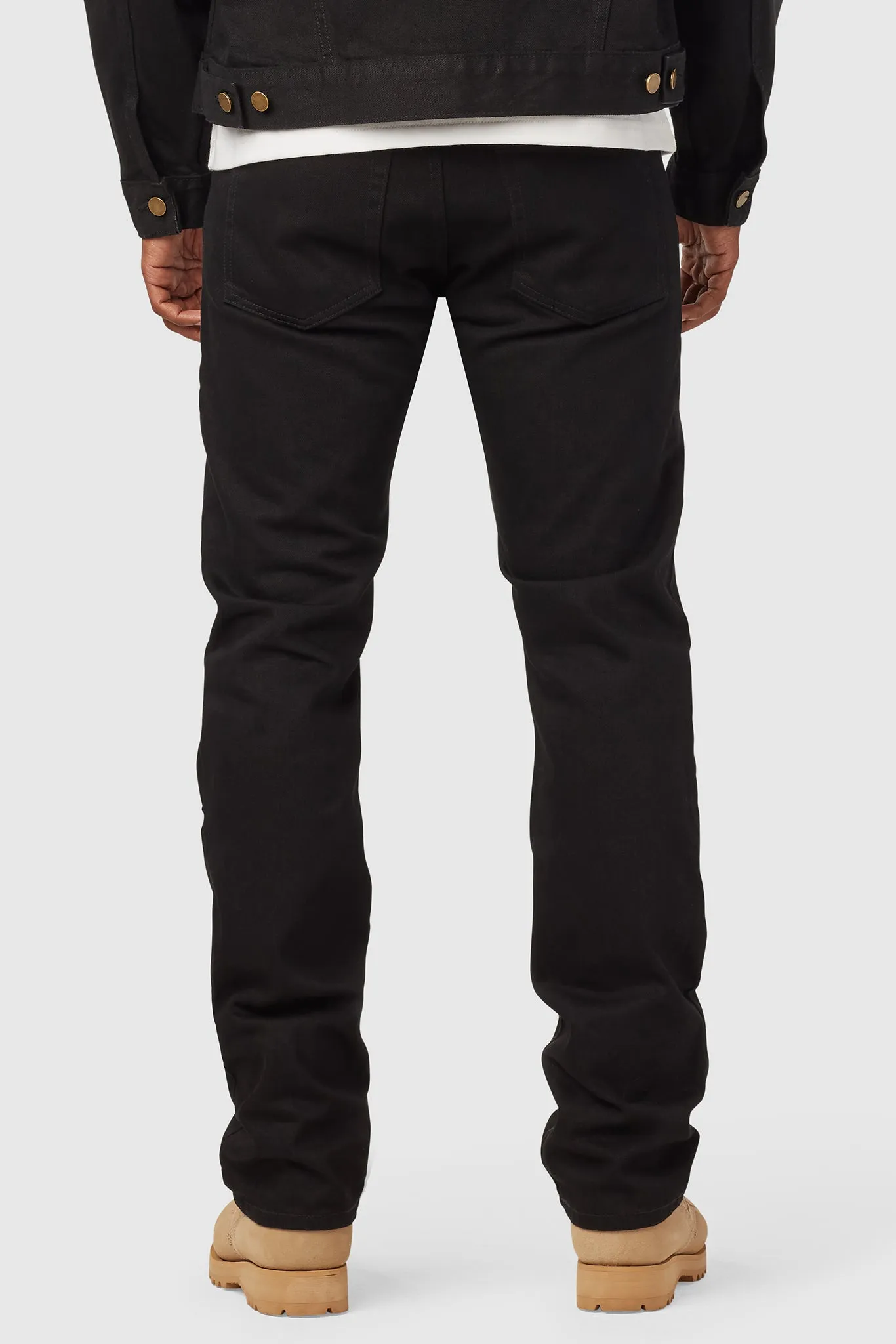 DILLON STRAIGHT FIT DENIM / BLACK RINSE sold by UNI/FORM product image thumbnail 5