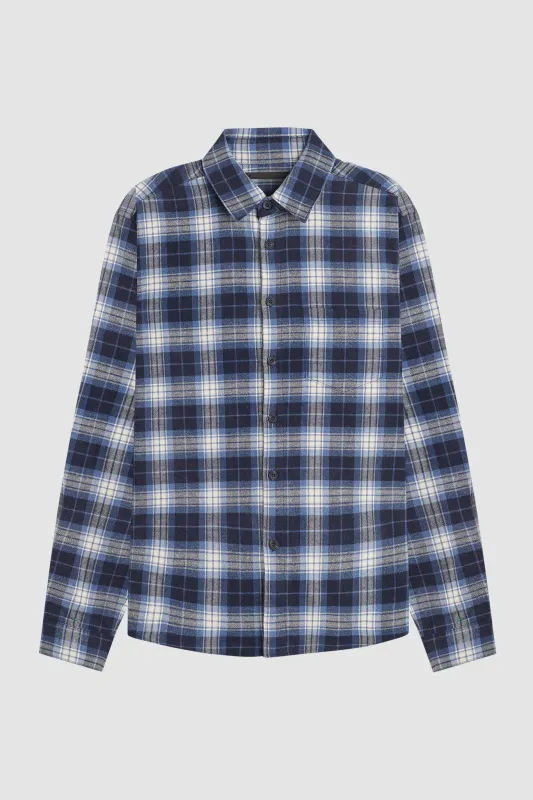 CLASSIC TAILORED FLANNEL / COLUMBIA made by UNI/FORM
