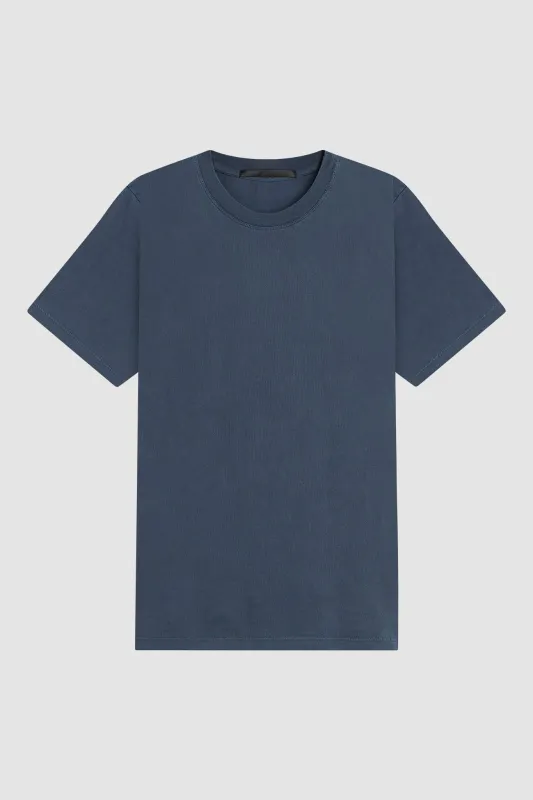 CLASSIC CREW NECK / WASHED NAVY made by UNI/FORM