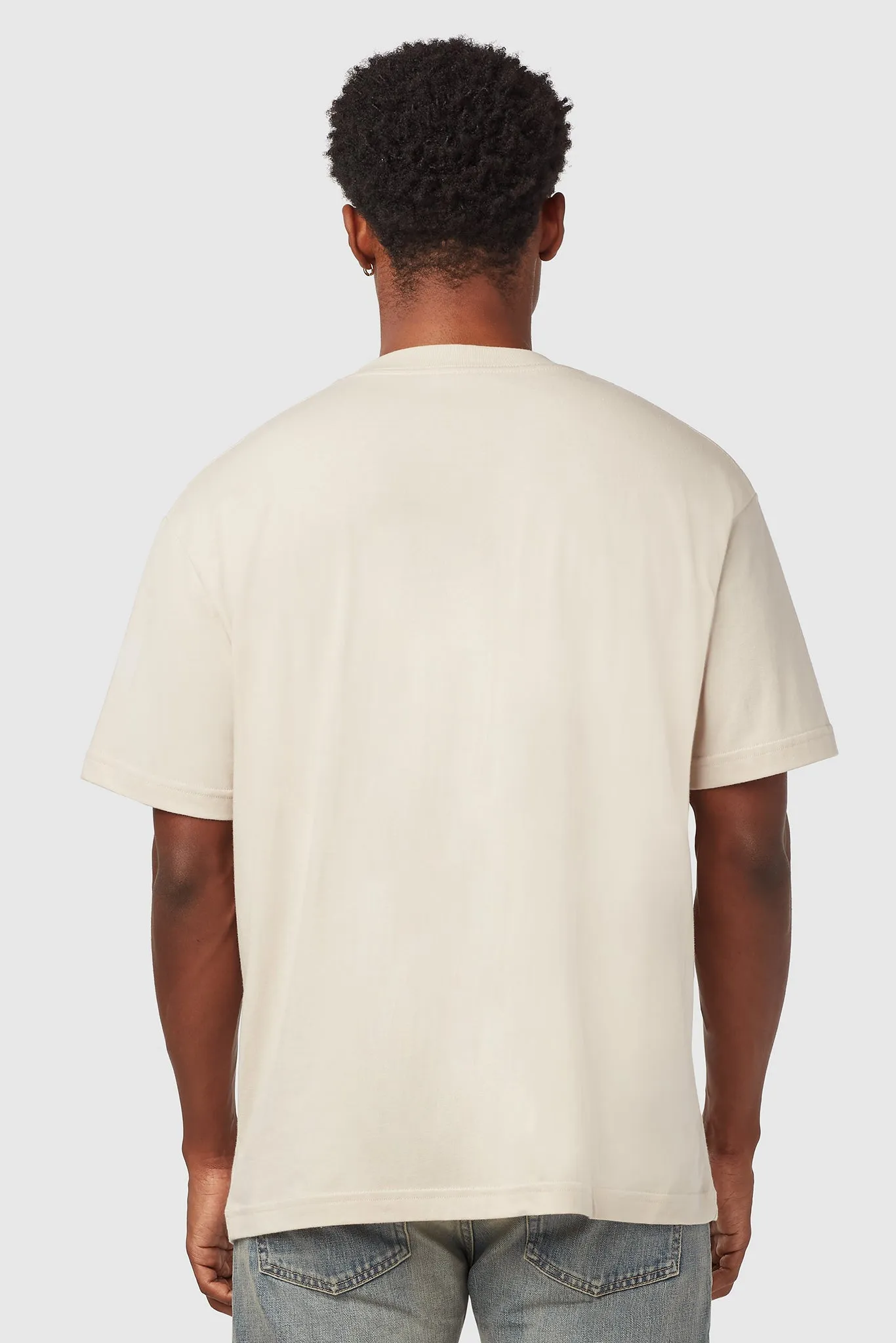 ARTIST TEE / WHITE SAND sold by UNI/FORM product image thumbnail 4