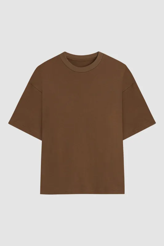 CROPPED TEE / SUEDE made by UNI/FORM
