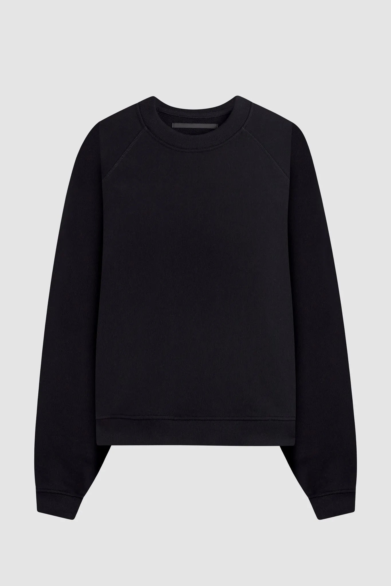 CROPPED SWEATSHIRT / BLACK sold by UNI/FORM product image thumbnail 4