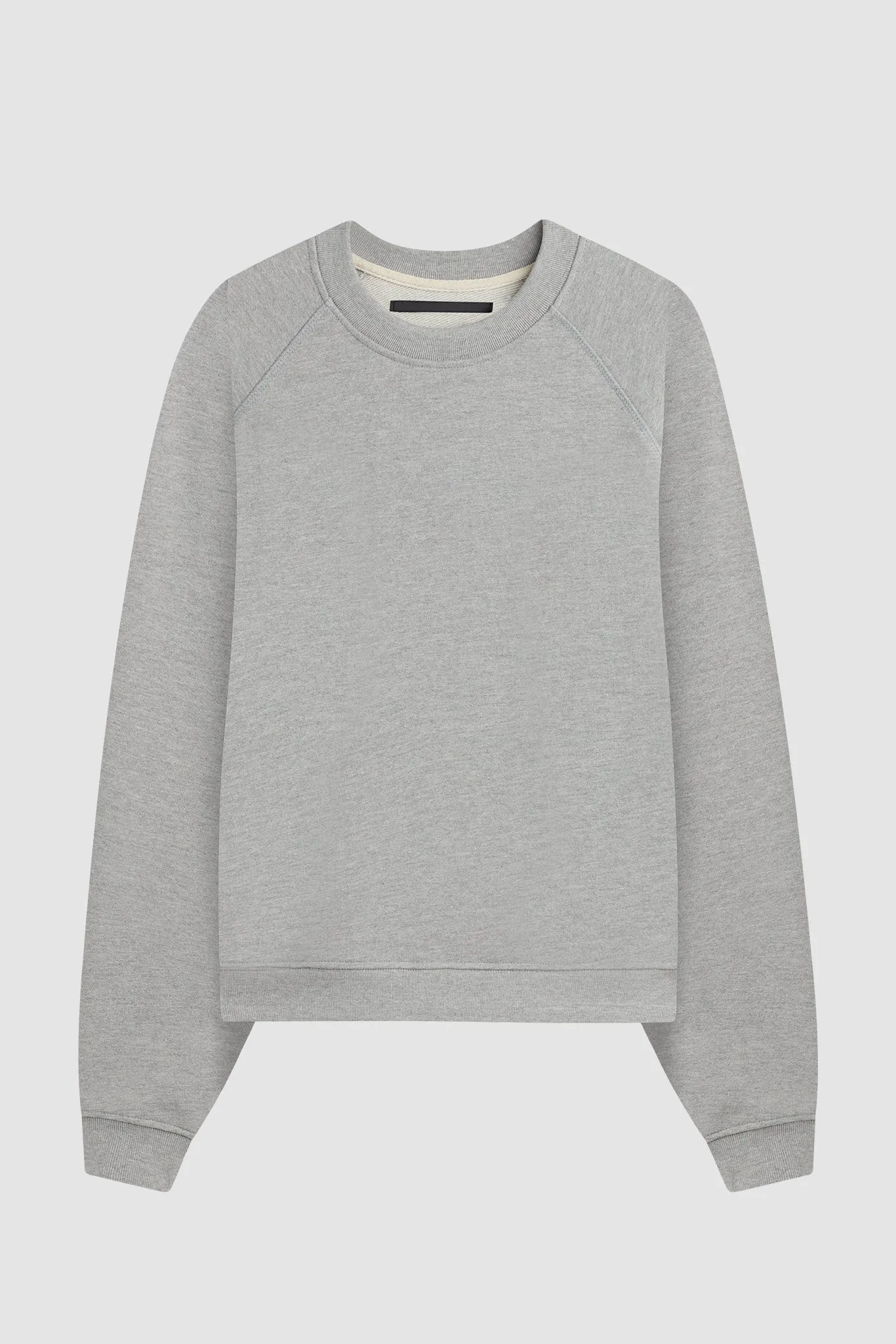 CROPPED SWEATSHIRT / LIGHT HEATHER sold by UNI/FORM