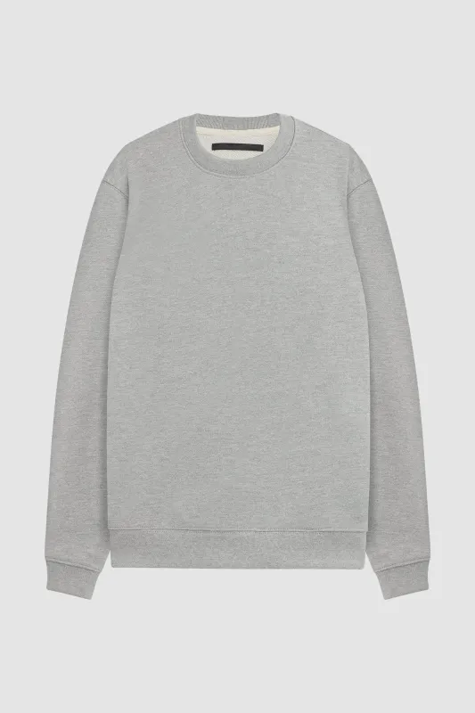 CLASSIC CREWNECK SWEATSHIRT / LIGHT HEATHER made by UNI/FORM