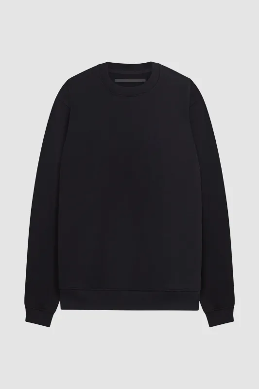 CLASSIC CREWNECK SWEATSHIRT / BLACK made by UNI/FORM