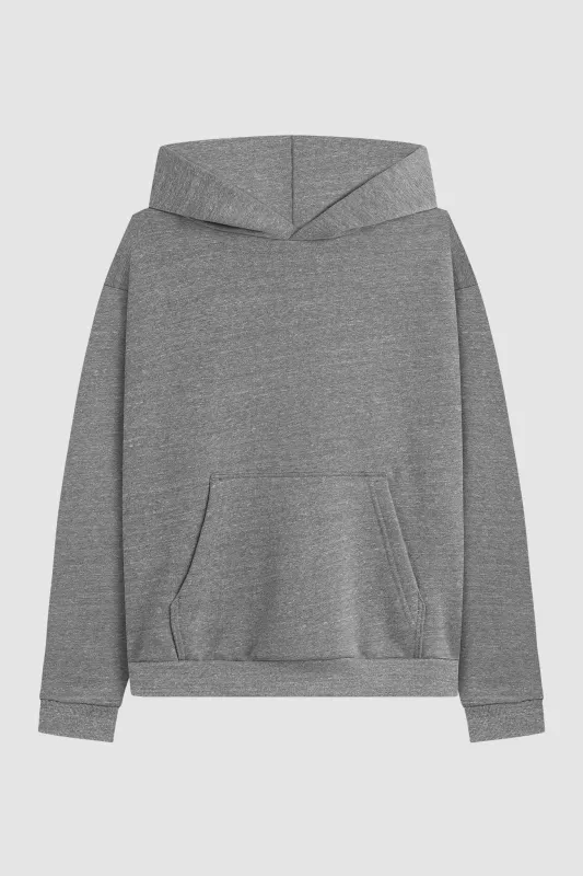 SOUVENIR HOODIE 2.0 / HEATHER GREY made by UNI/FORM