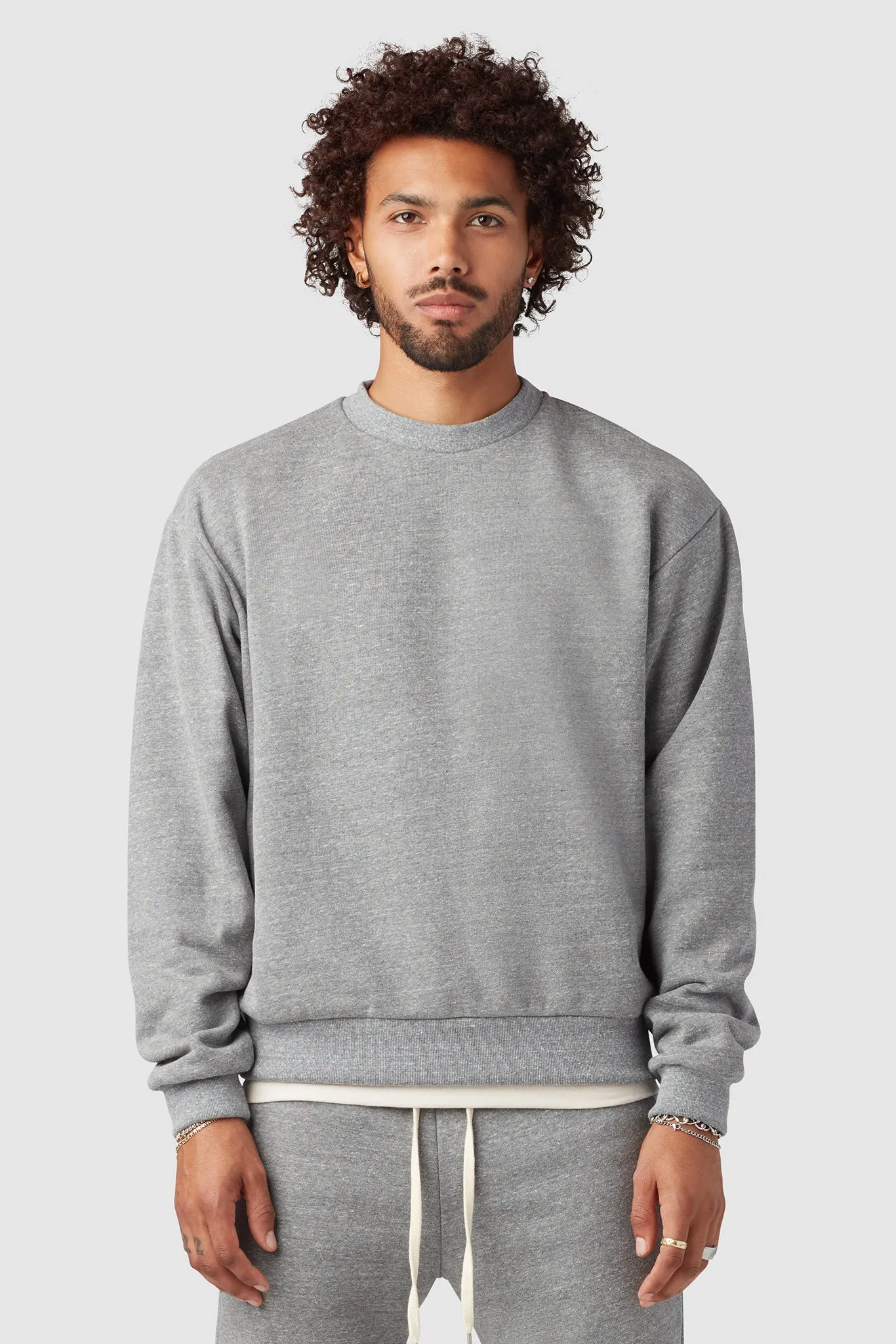 SOUVENIR SWEATSHIRT 2.0 / HEATHER GREY sold by UNI/FORM product image thumbnail 4