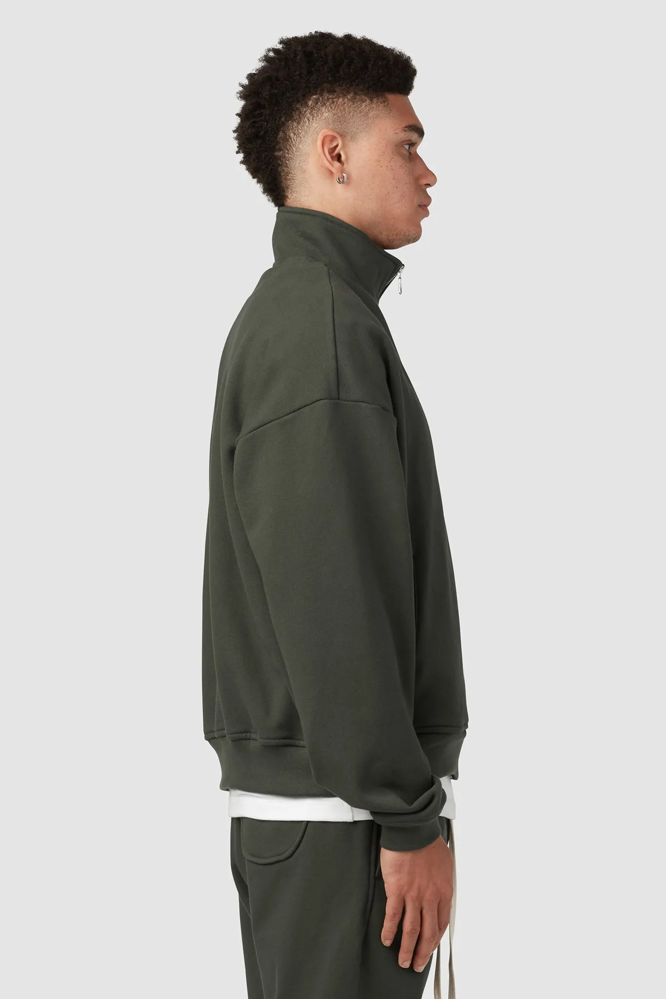 HEAVYWEIGHT STUDIO FULL ZIP / CYPRESS sold by UNI/FORM product image thumbnail 3
