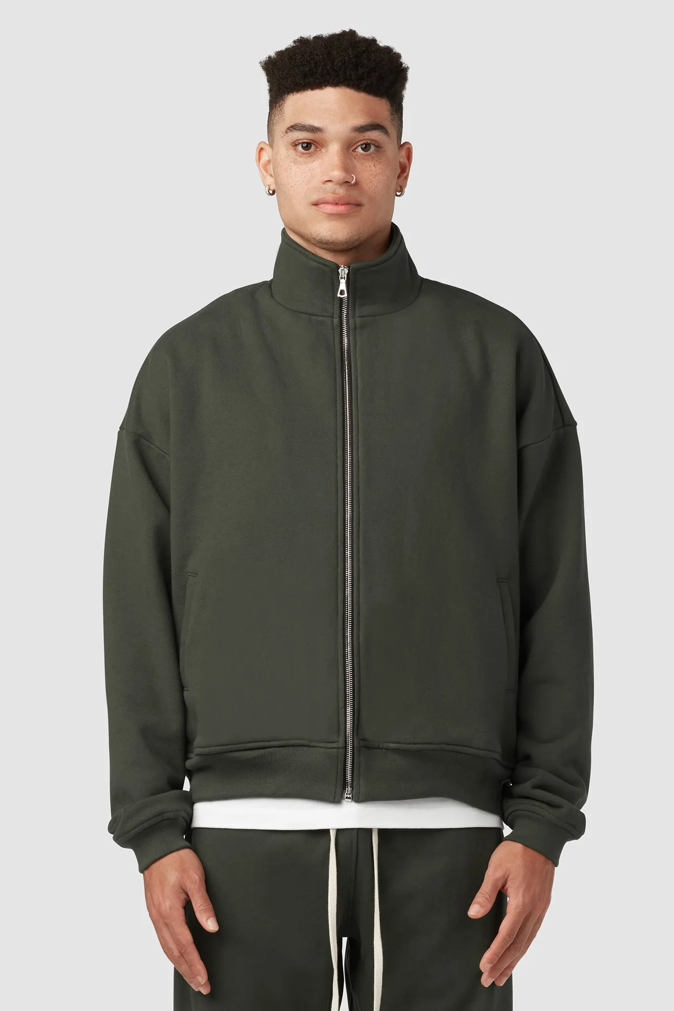 HEAVYWEIGHT STUDIO FULL ZIP / CYPRESS sold by UNI/FORM product image thumbnail 2