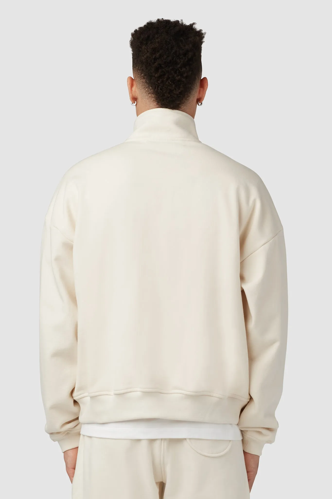 HEAVYWEIGHT STUDIO FULL ZIP / CREAM sold by UNI/FORM product image thumbnail 4