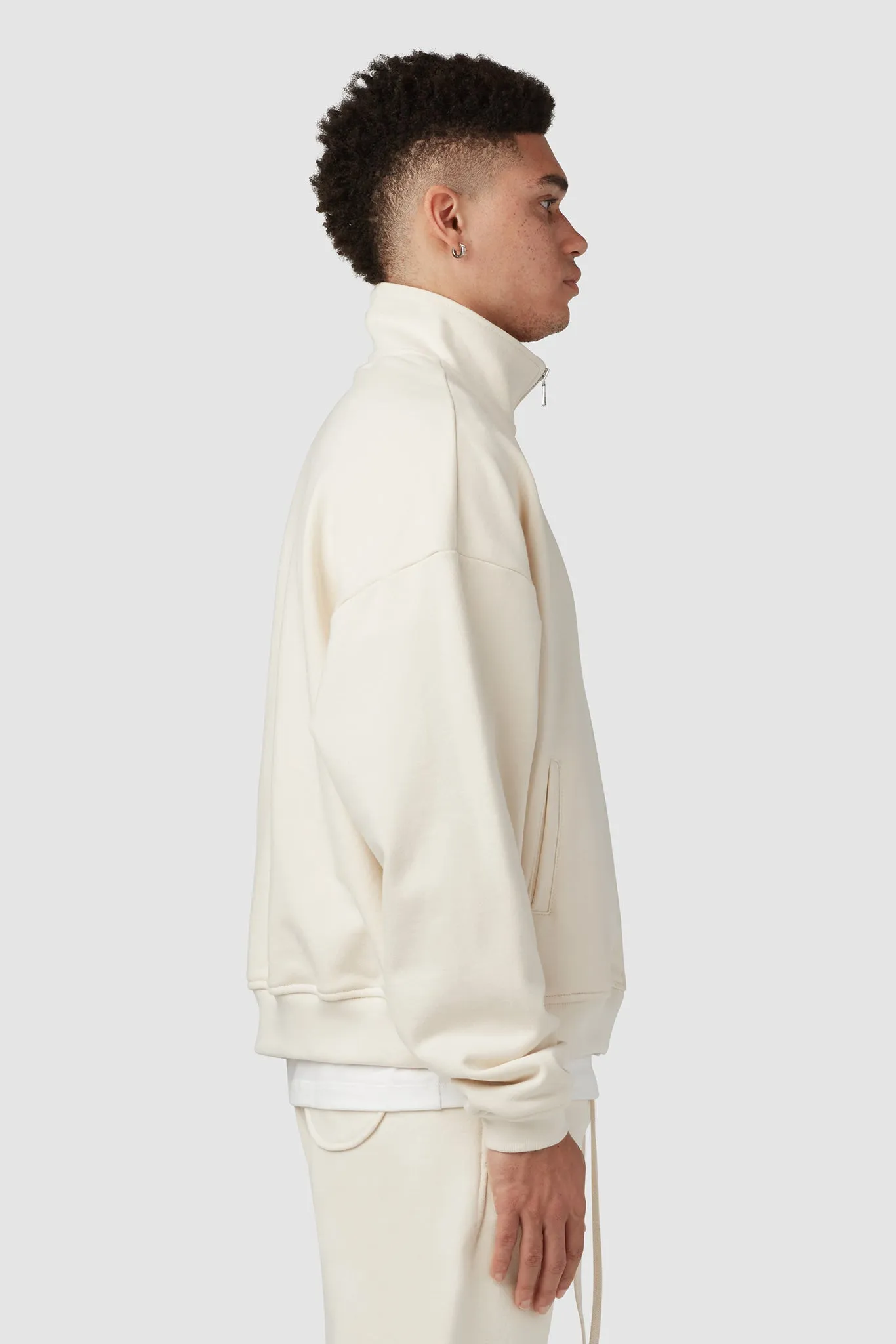 HEAVYWEIGHT STUDIO FULL ZIP / CREAM sold by UNI/FORM product image thumbnail 3