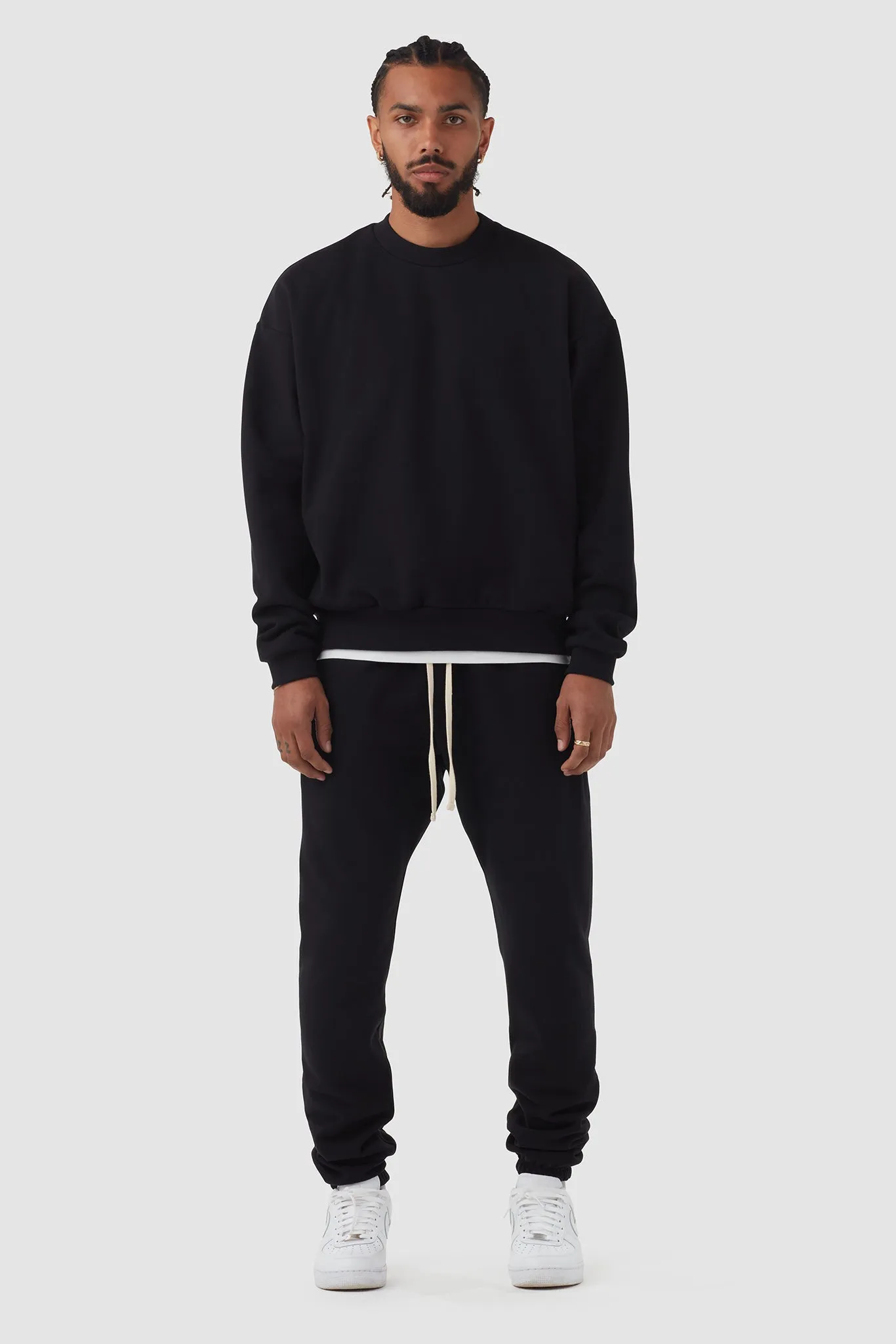 HEAVYWEIGHT STUDIO CREW / BLACK sold by UNI/FORM product image thumbnail 5