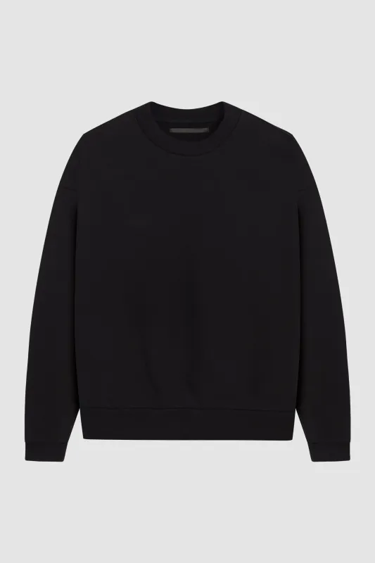 HEAVYWEIGHT STUDIO CREW / BLACK made by UNI/FORM