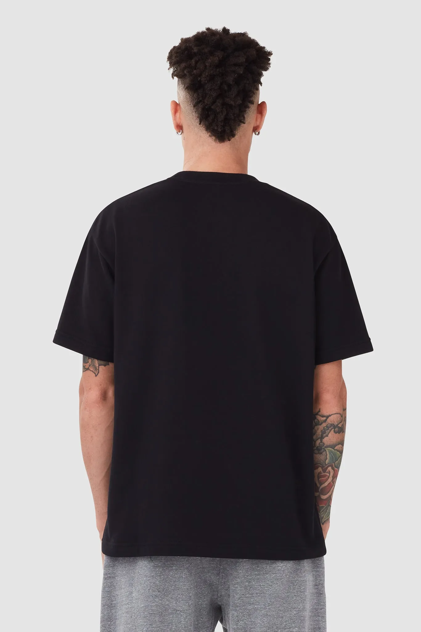 FRENCH TERRY ARTIST TEE / BLACK sold by UNI/FORM product image thumbnail 4