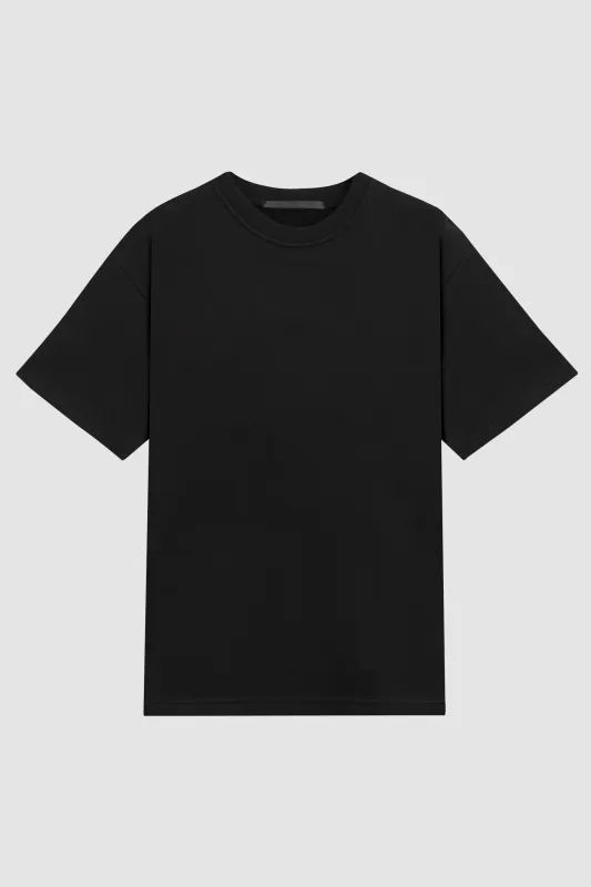 FRENCH TERRY ARTIST TEE / BLACK made by UNI/FORM