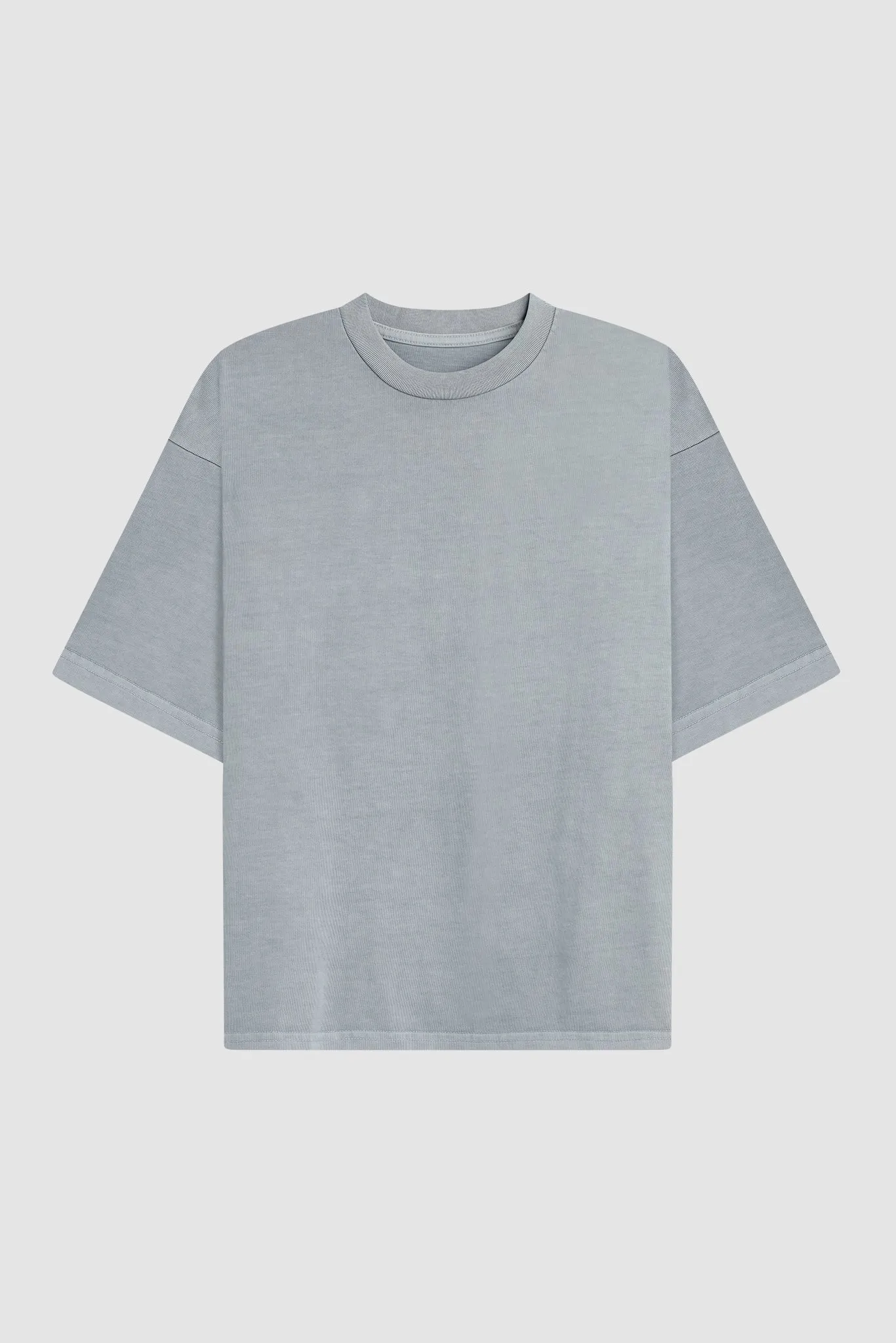 HEAVYWEIGHT CROPPED TEE / WASHED SKY sold by UNI/FORM product image thumbnail 2