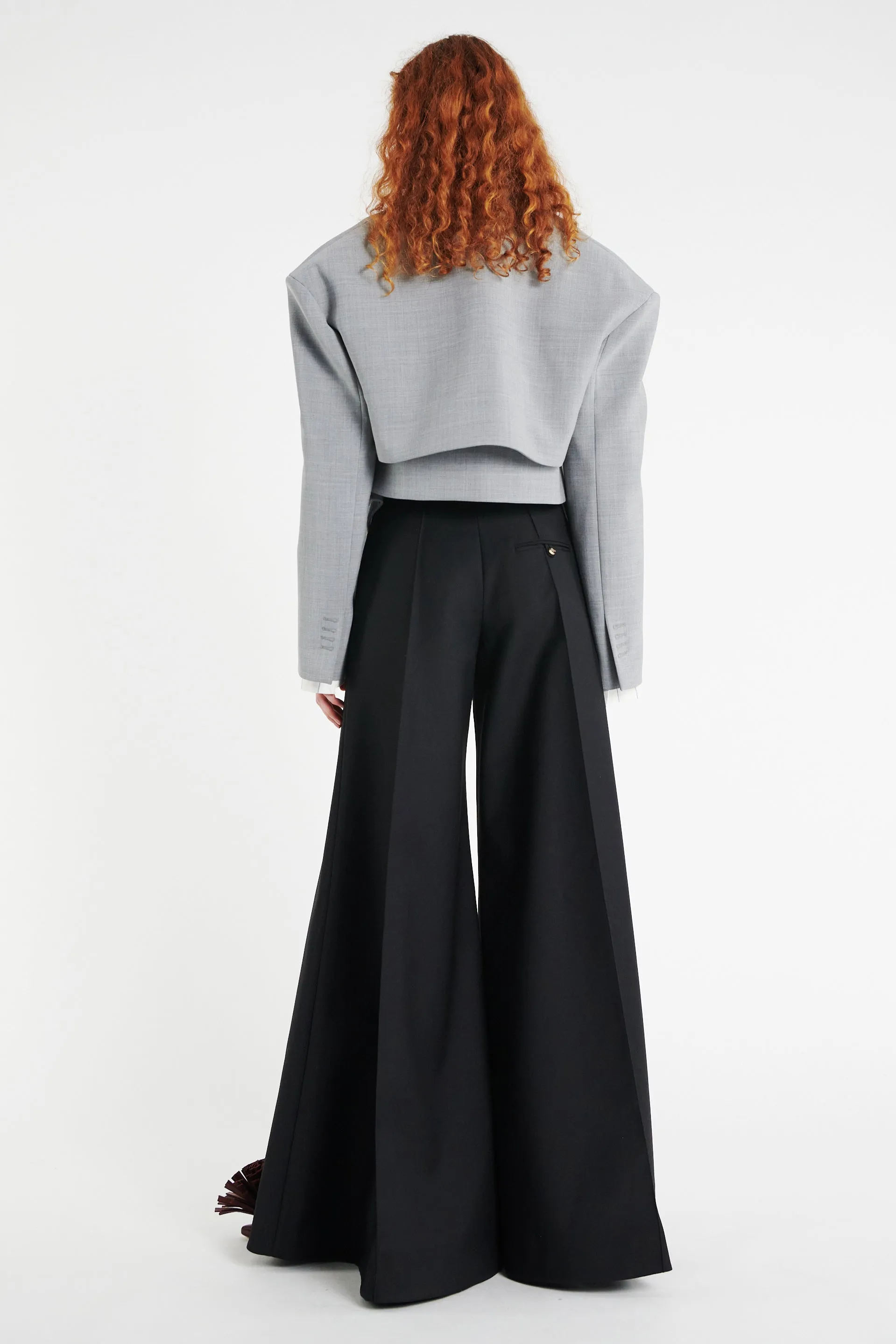 Wide Leg Pant Black sold by A.W.A.K.E. MODE product image thumbnail 4