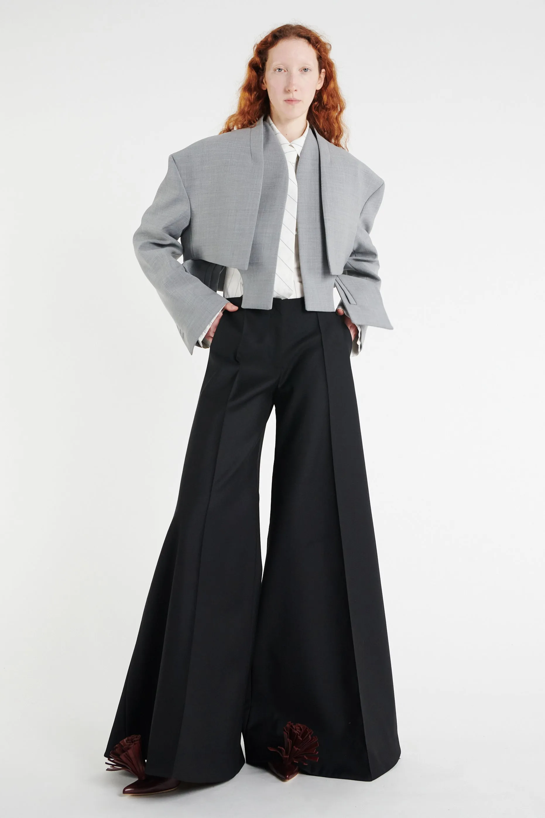 Wide Leg Pant Black sold by A.W.A.K.E. MODE product image thumbnail 5