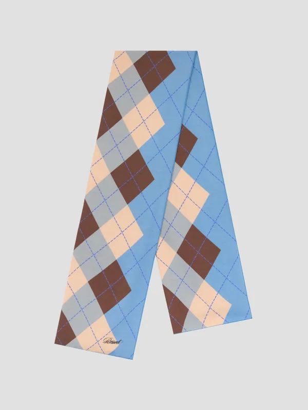 PACC18K015-1 ~ UNISEX SILK SPRING SCARF MULTI made by Rassvet Skateboards
