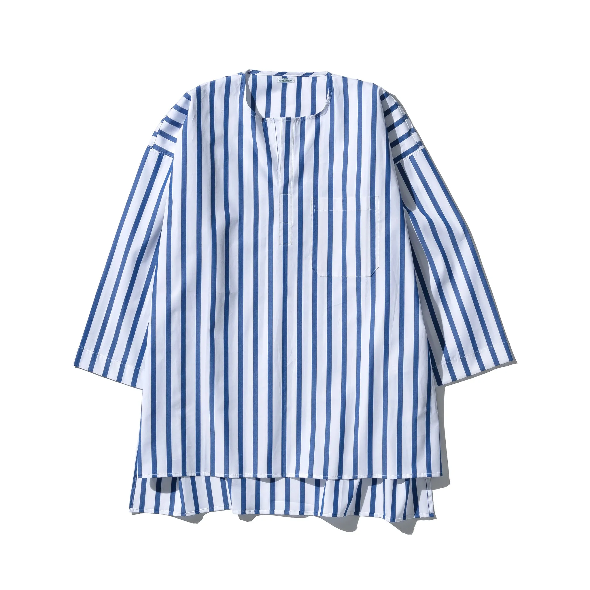 COTTON STRIPE SHIRT / CREW NECK sold by PUEBCO product image thumbnail 3