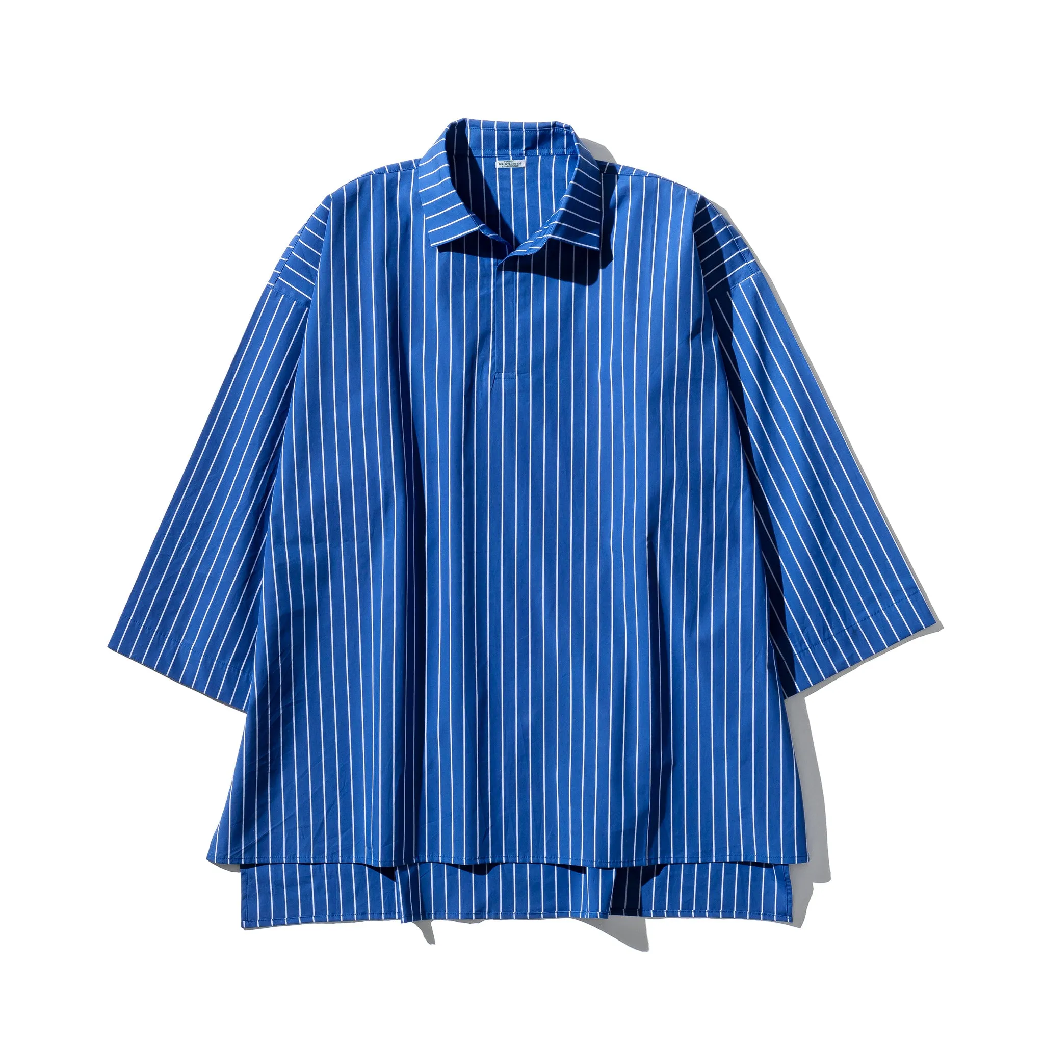 COTTON STRIPE SHIRT / REGULAR COLLAR sold by PUEBCO product image thumbnail 2