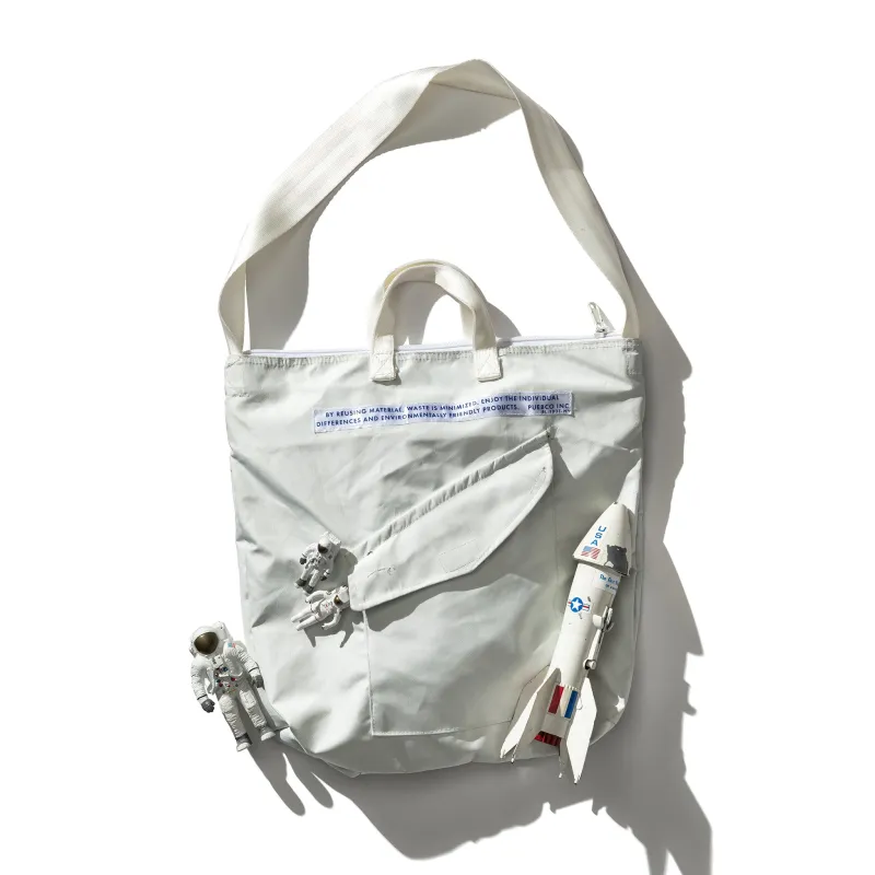 SNOW JACKET CONVERTED TO HELMET BAG made by PUEBCO