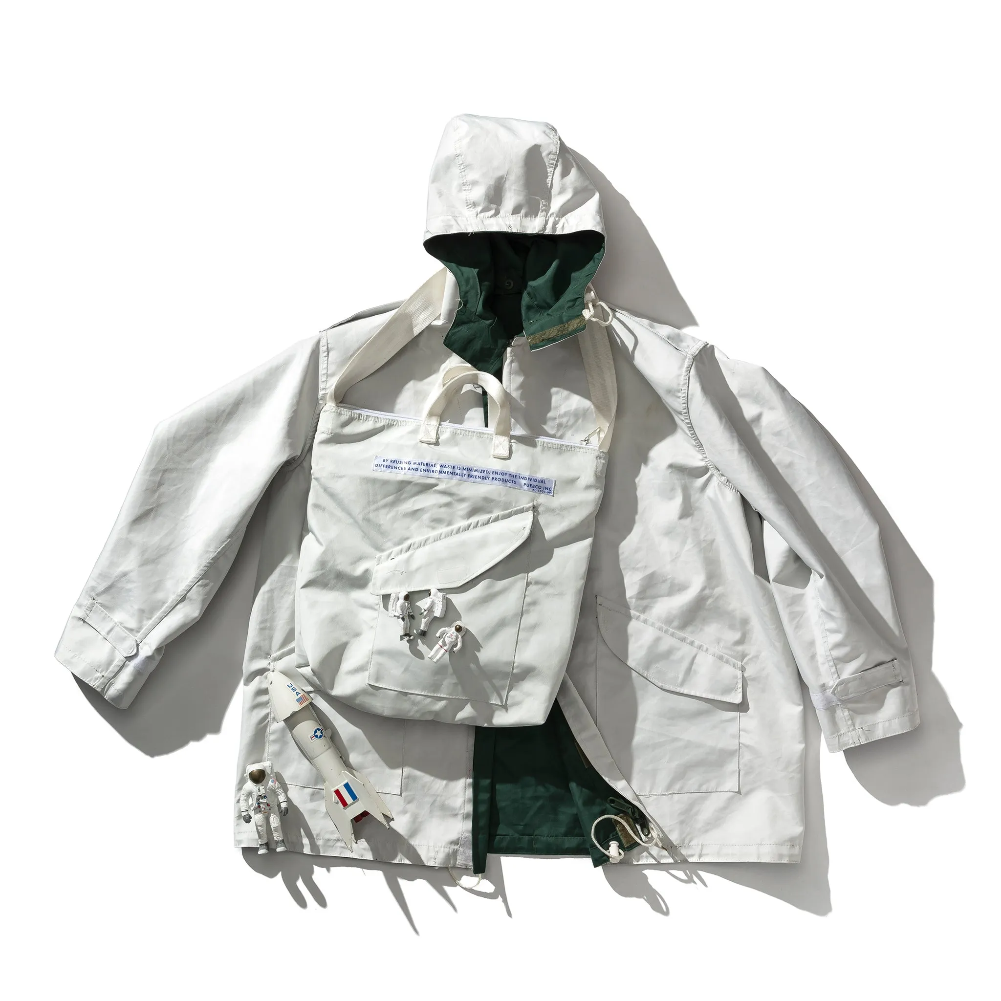 SNOW JACKET CONVERTED TO HELMET BAG sold by PUEBCO product image thumbnail 2